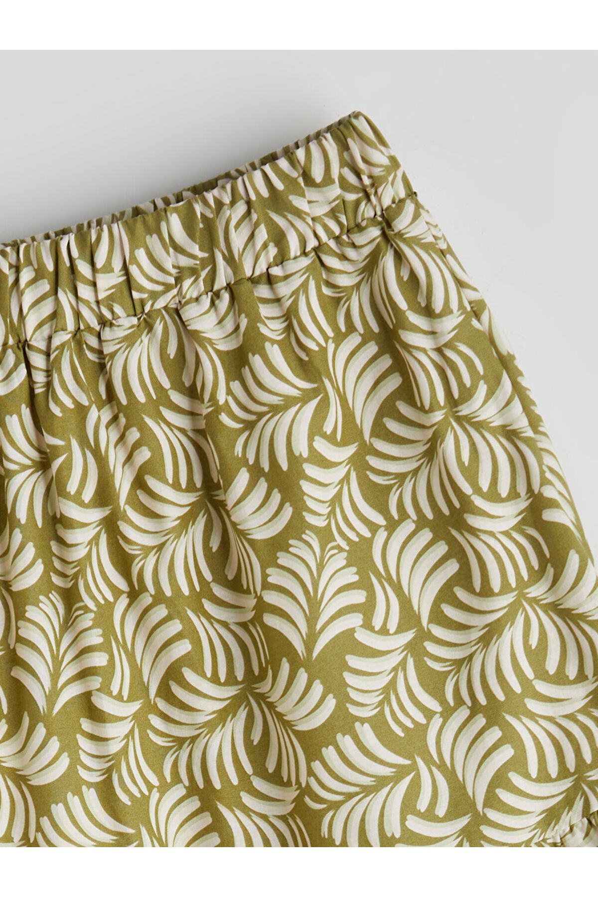 LC Waikiki-Lcw Elastic Waist Patterned Folded Skirt Fast Fashion 6