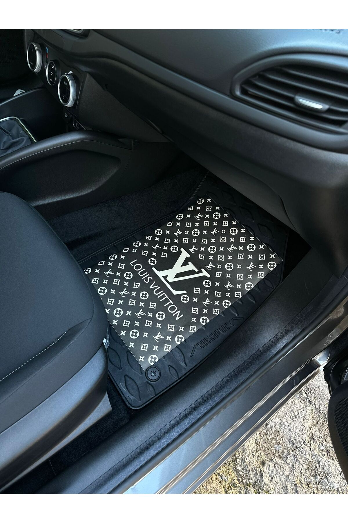 Pro Boss Car Siyah beyaz paspas kağıdı