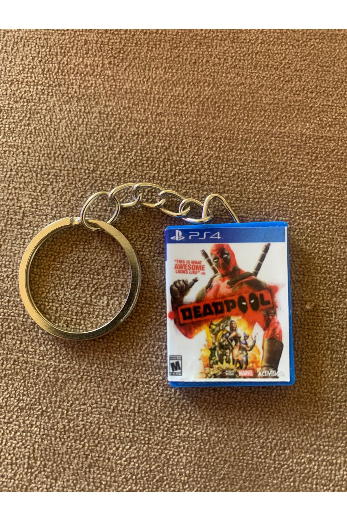 Fame Deadpool Ps4 Anahtarlık