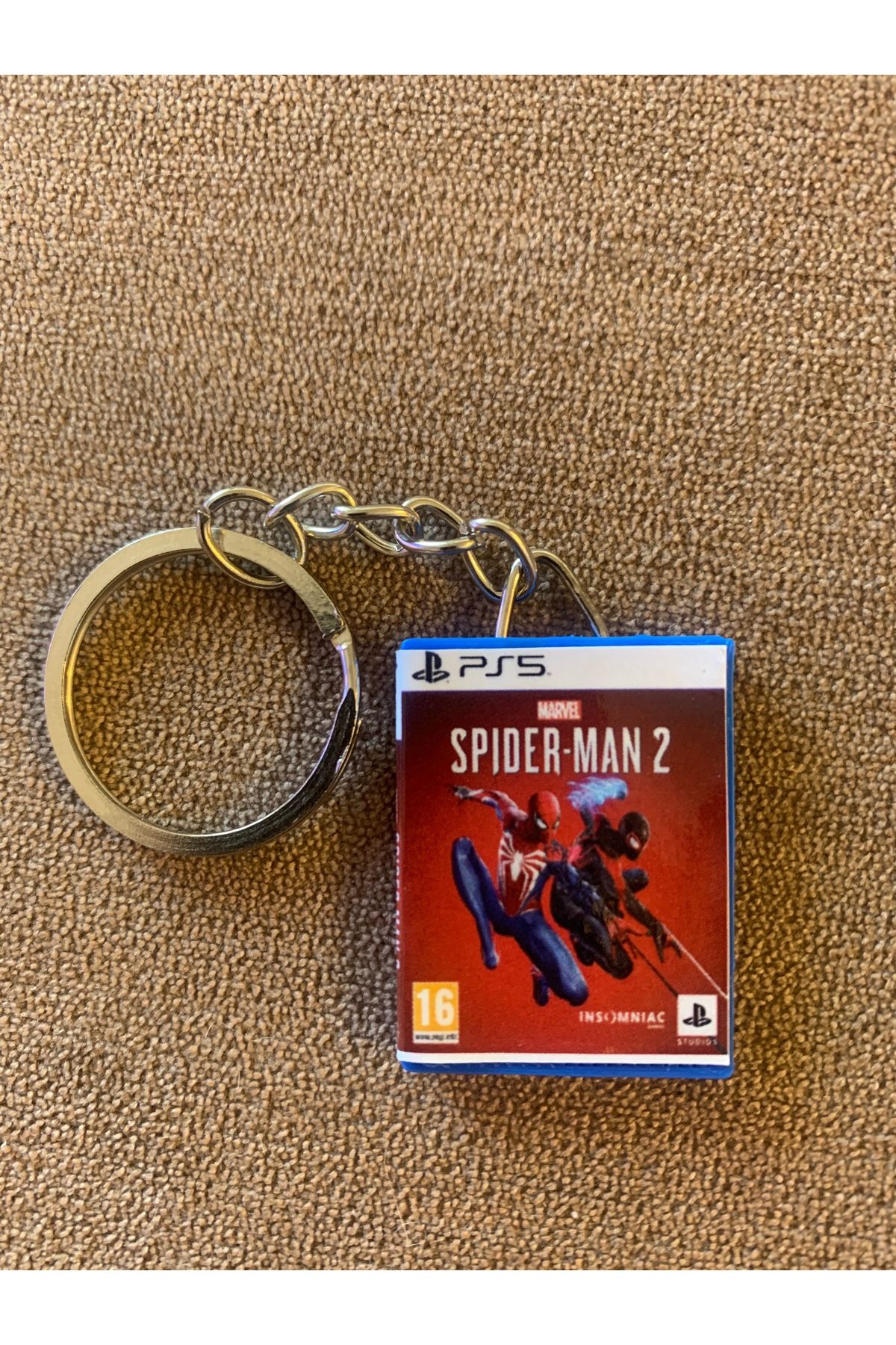 Fame Spiderman 2 Ps5 Anahtarlık