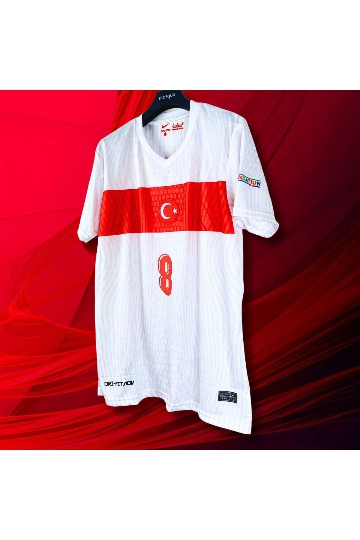 Armageddon Türkiye Euro 2024 Arda. GÜLER Beyaz Yetişkin Forması