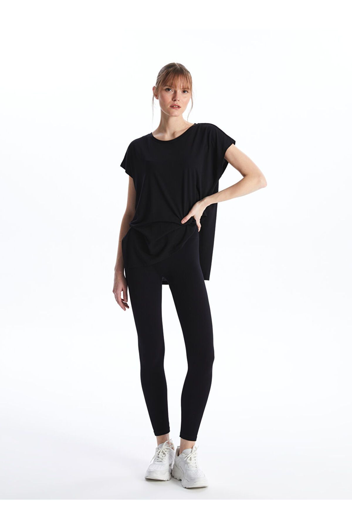 LC Waikiki Yeni Sezon Beli Lastikli Duz Seamless Kadin Tayt - S47906Z8