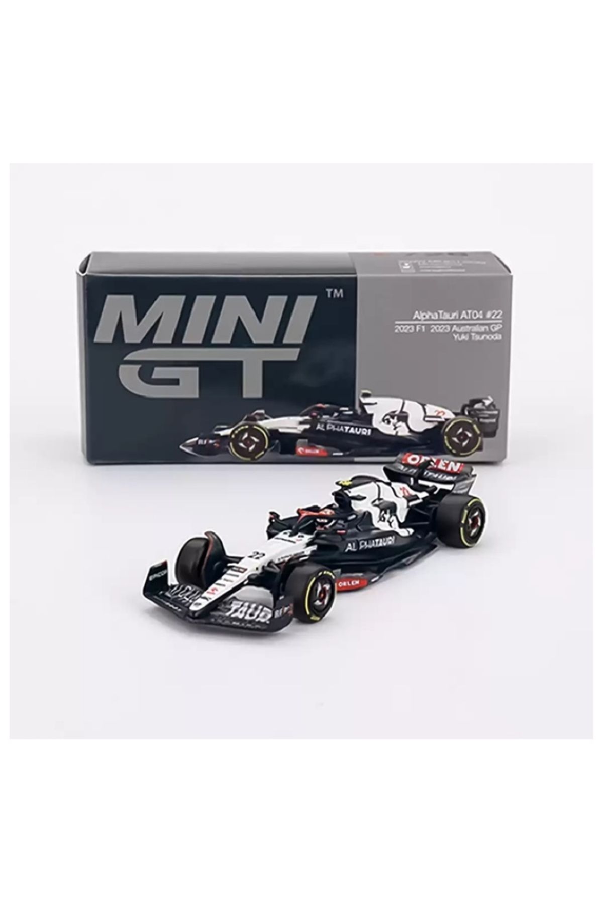 alpmodel Mini GT 1/64 AlphaTauri AT04 #22 Tsunoda 2023 F1 2023 Australian GP MGT00726