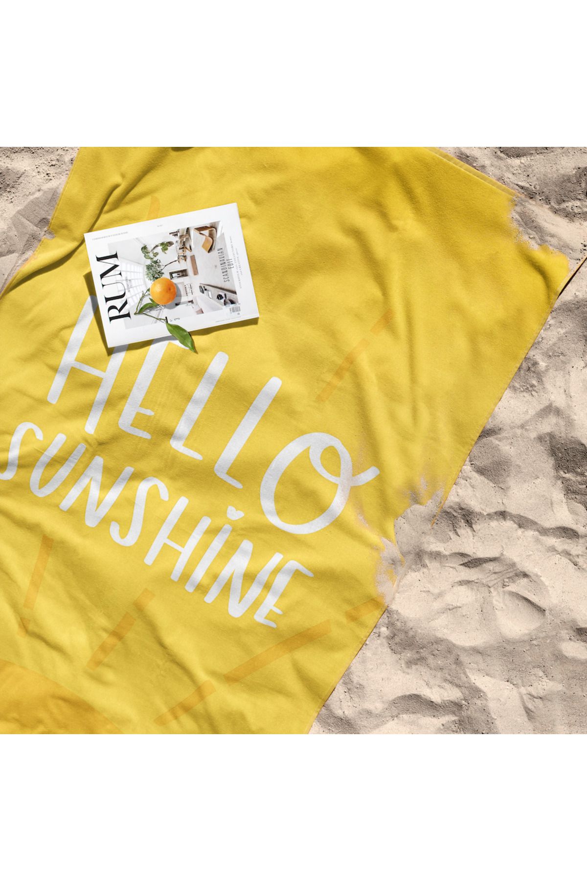 The Lucid Lab Hello Sunshine Plaj Havlusu - Pamuk