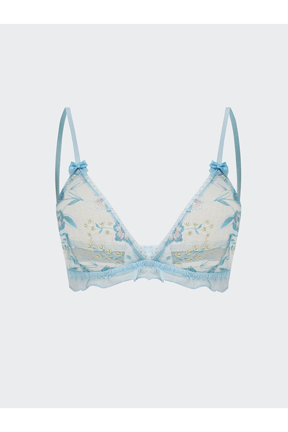 LC Waikiki Yeni Sezon Balensiz Dolgusuz Nakisli Fantezi Sutyen - S5FL57Z8