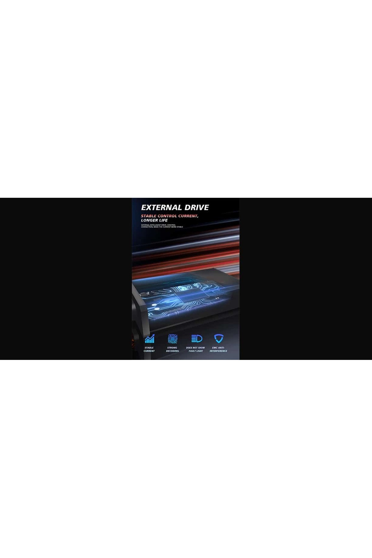 AUTOREY-Set de 2 becuri LED auto H4 55w/bec 20000 lumeni 6500K AUTO 12-24 volți CSP Canbus 11