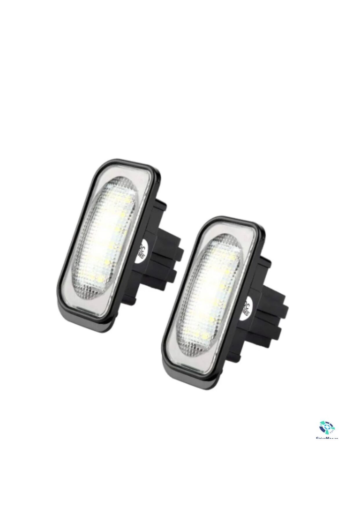 AUTOREY-Set 2 LED License Plate Lights for Mercedes C Class W203 4D E Class W211 CLS Class W219 Canbus 5