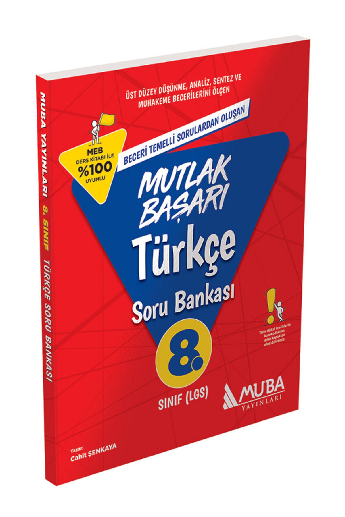 Evrensel İletişim Yayınları 8.Sınıf MUBA Mutlak Başarı Türkçe Soru Bankası / Üst Düzey Düşünme Analiz Sentez ve Muhakeme Beceril