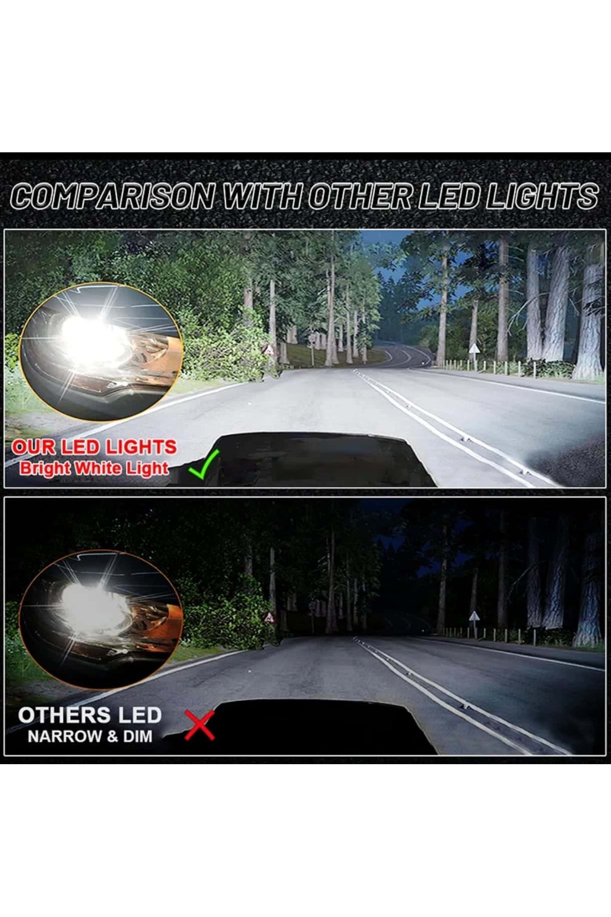 AUTOREY-Set de 2 becuri LED auto D2S/R 75w 30000 lumeni lumină albă 6500K 12-24 volți CSP Canbus 9