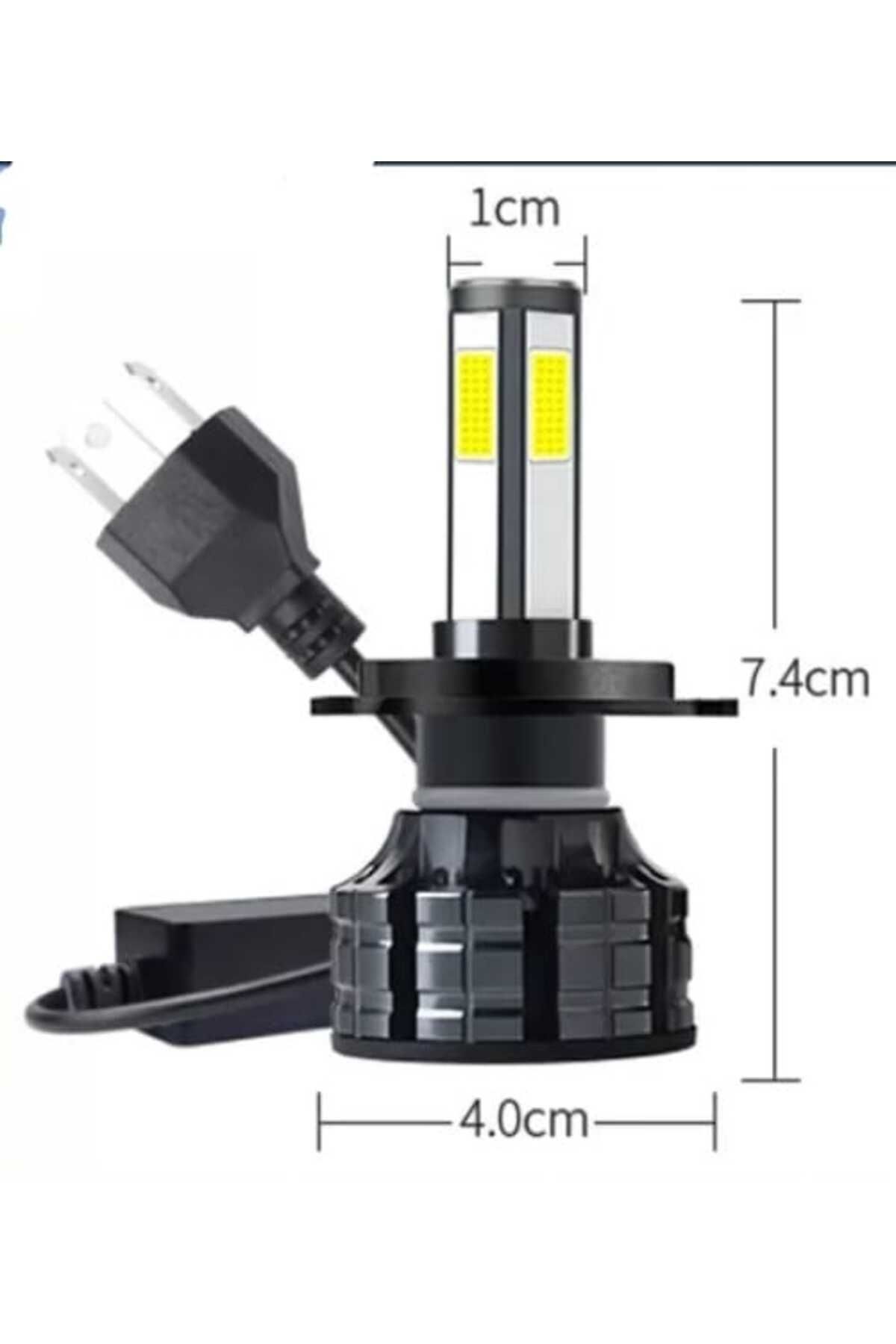 AUTOREY-Set de 2 becuri LED H4 280W / set Canbus cu LED-uri la 360° Ventilație automată fără erori model 2022 3