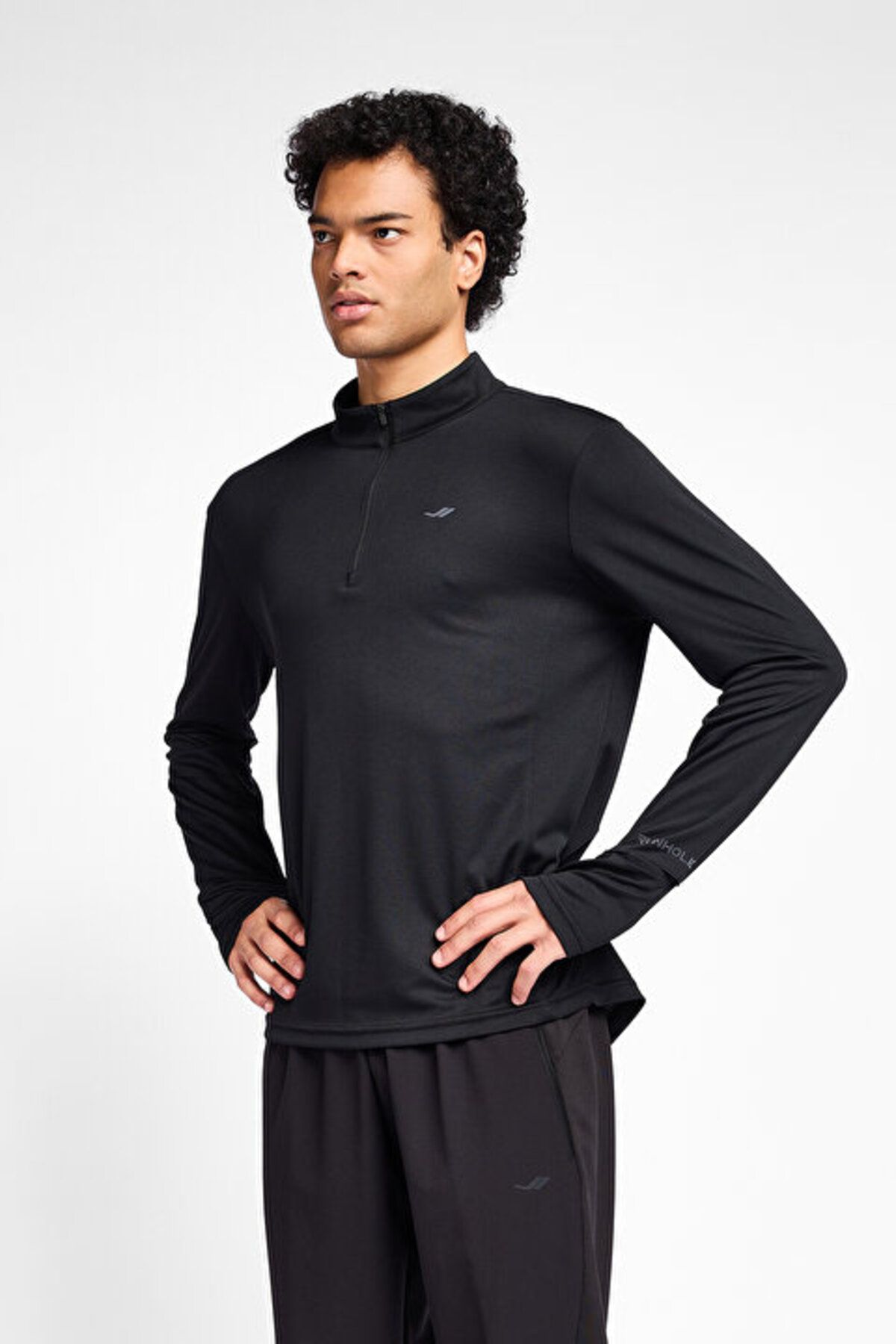 Lescon Erkek Koşu Yarım Fermuarlı Sweatshirt 25B-1011