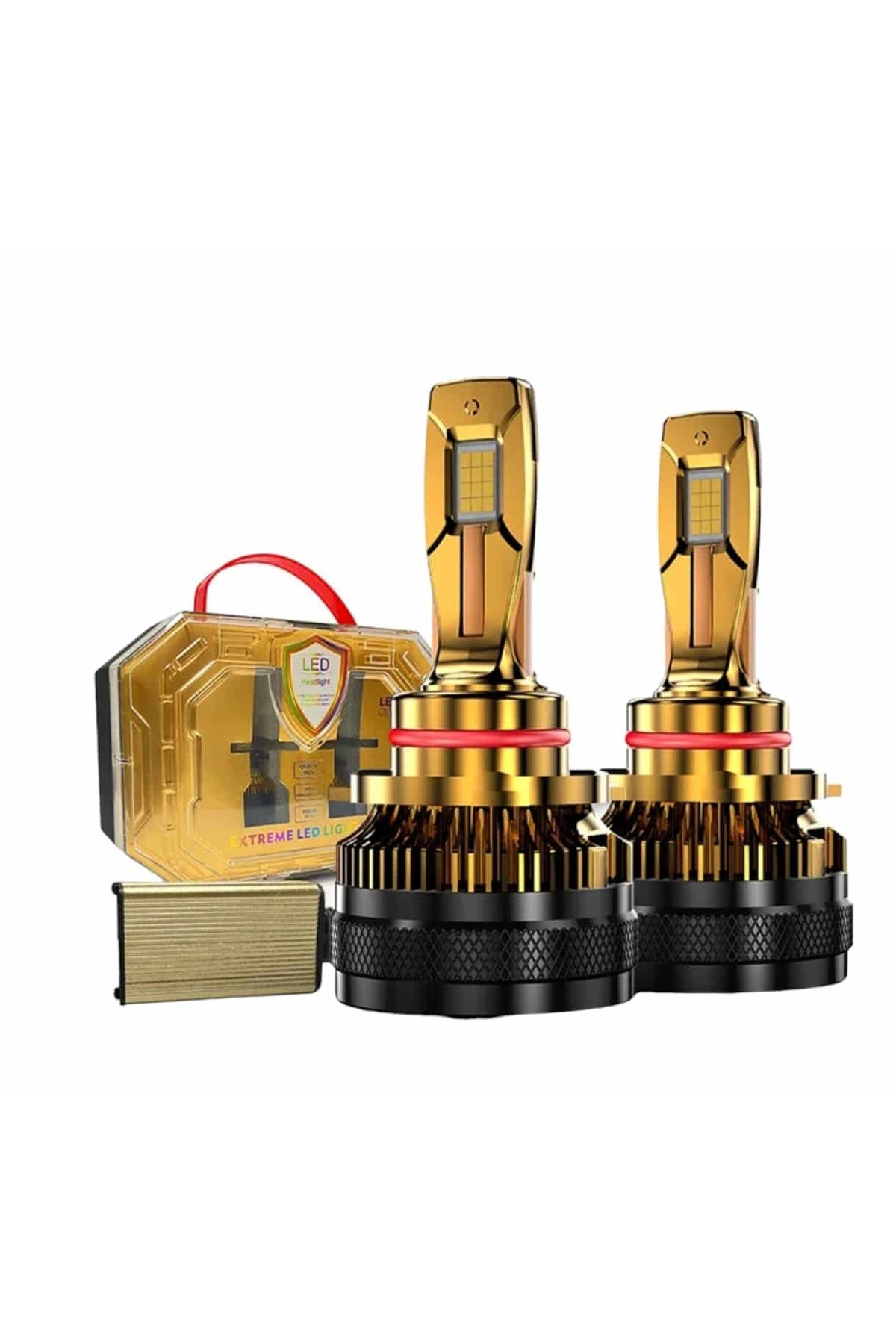 AUTOREY-Set 2 LED Car Bulbs H4 Canbus SUPER CSP 270W Power Double Cooling System With CSP 4575 6000K White 1