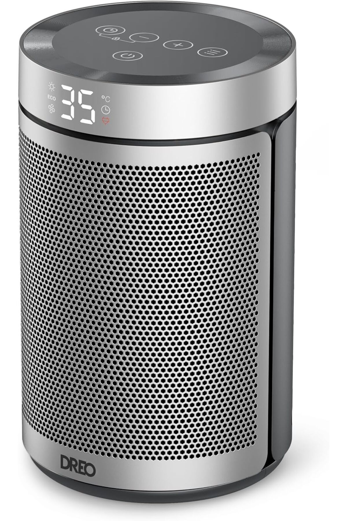Dreo Atom 316 Elektrikli Isıtıcı, 1500W Sessiz Seramik Fan, Termostatlı, 12H Zamanlayıcı