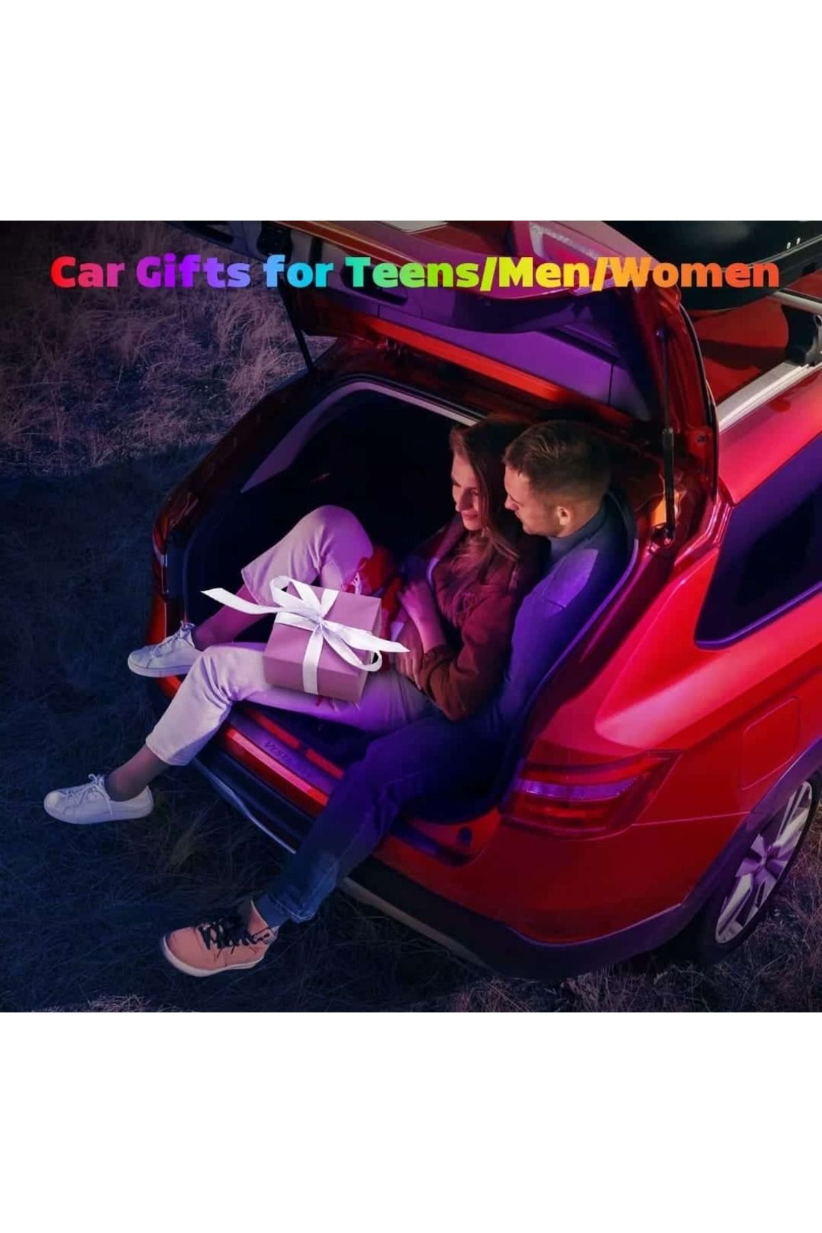AUTOREY-Kit de lumini ambientale auto pentru interior cu 18 LED-uri RGB, conexiune USB, control prin aplicație, intensitate reglabilă 7