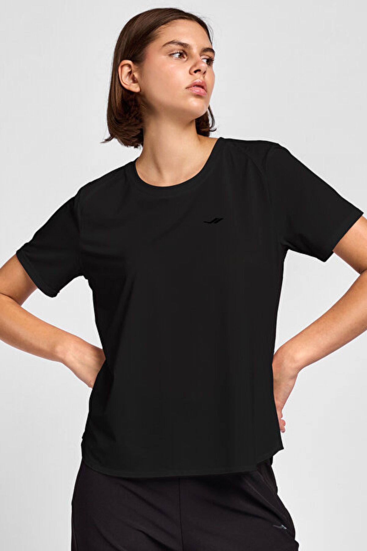 Lescon Kadın Koşu Kısa Kol T-Shirt 25B-2003