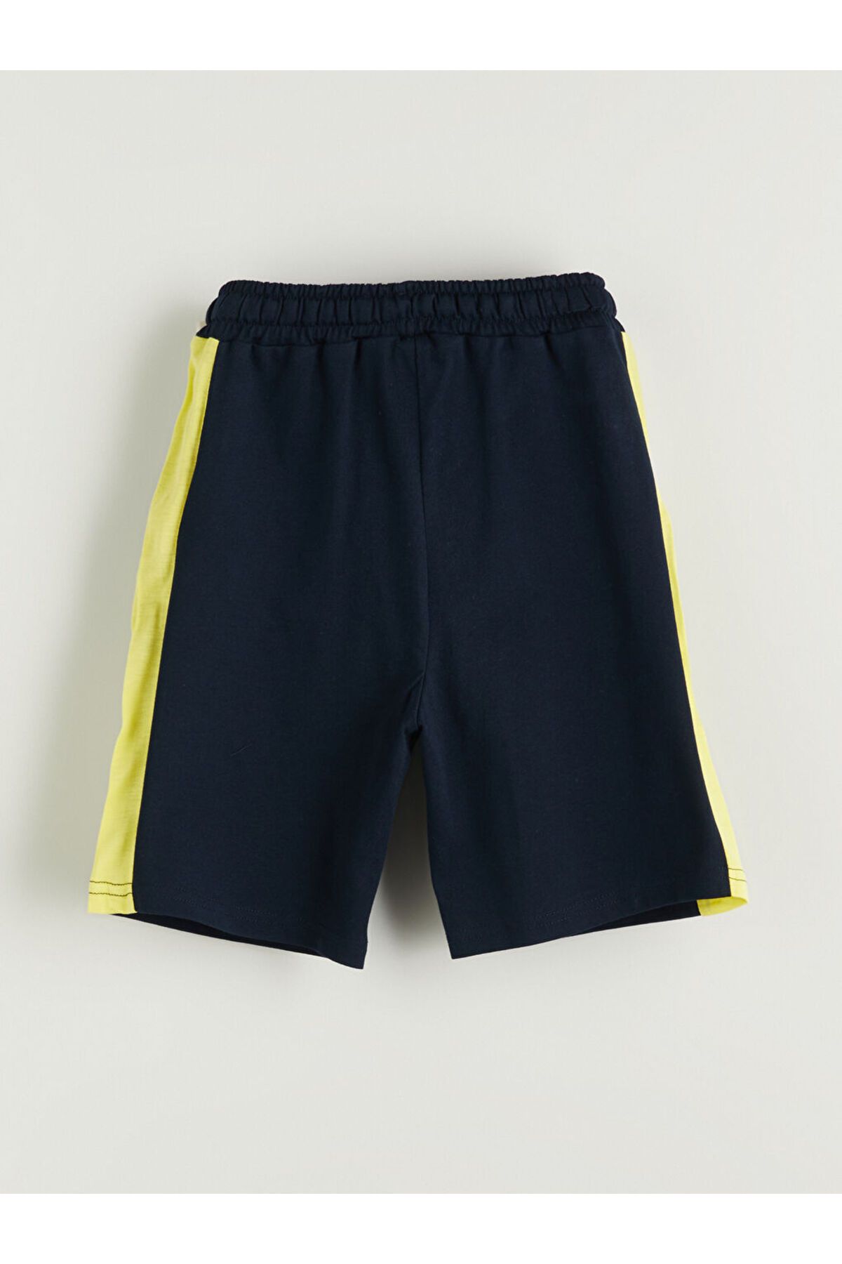 LC Waikiki-Quality Parts from Celebi Store |   Navy Blue Printed Boy's Shorts with Elastic Waist 3