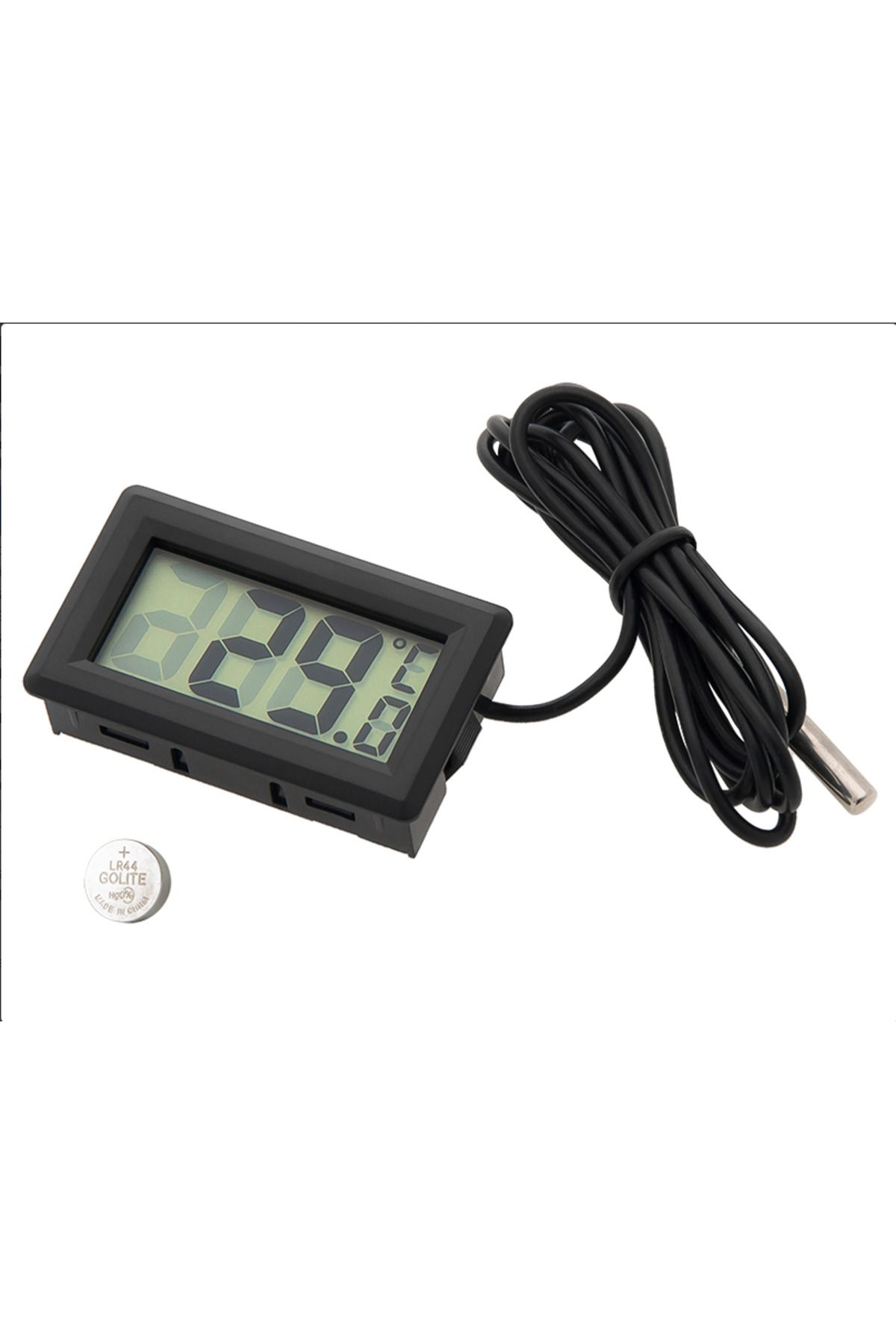 Blow-Thermometer with built-in probe, BLOW, -50°C to 70°C, 48x29mm 1