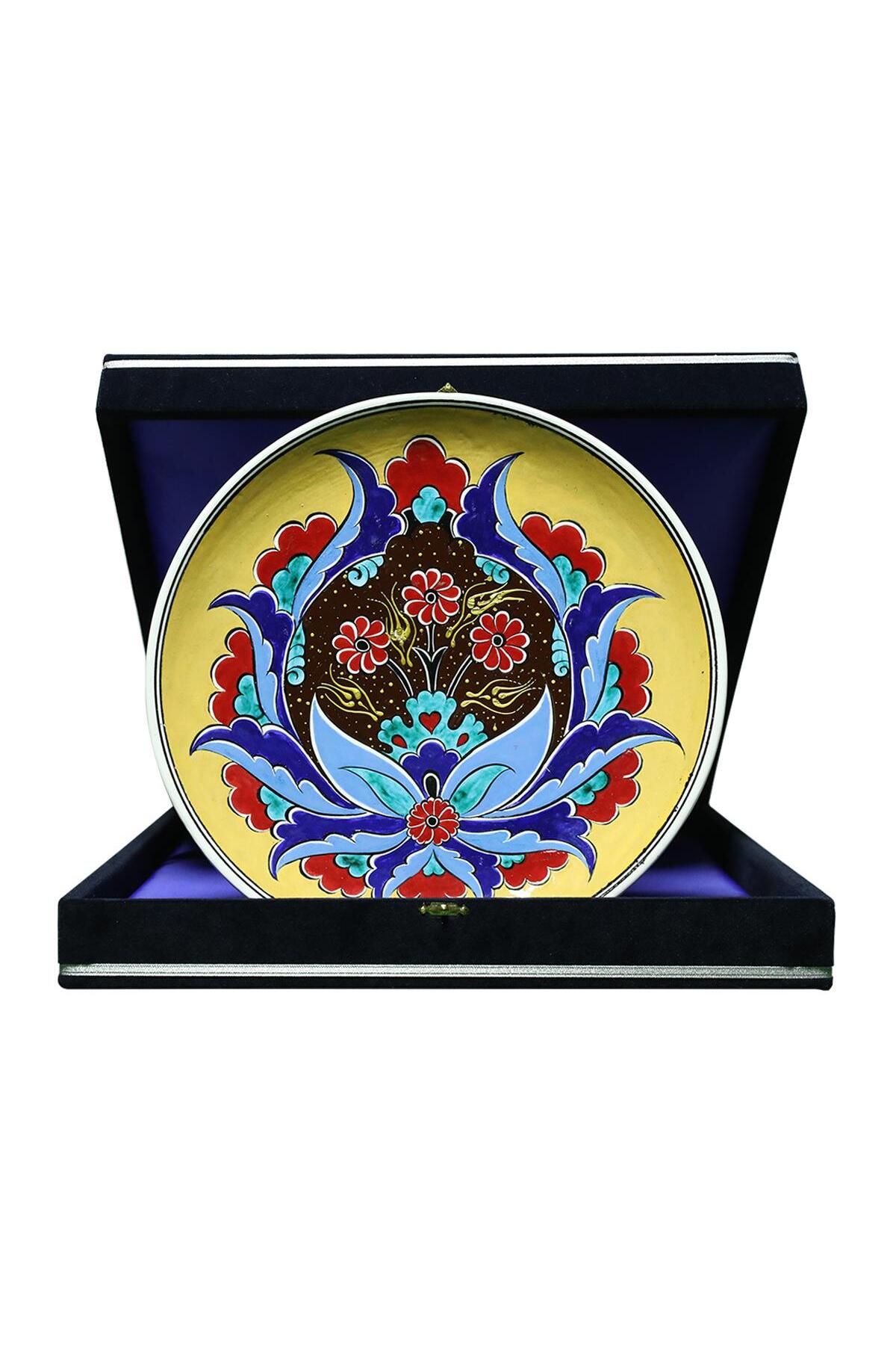 e38 EL İŞÇİLİĞİ ÇİNİ TABAK 30 cm - 6166