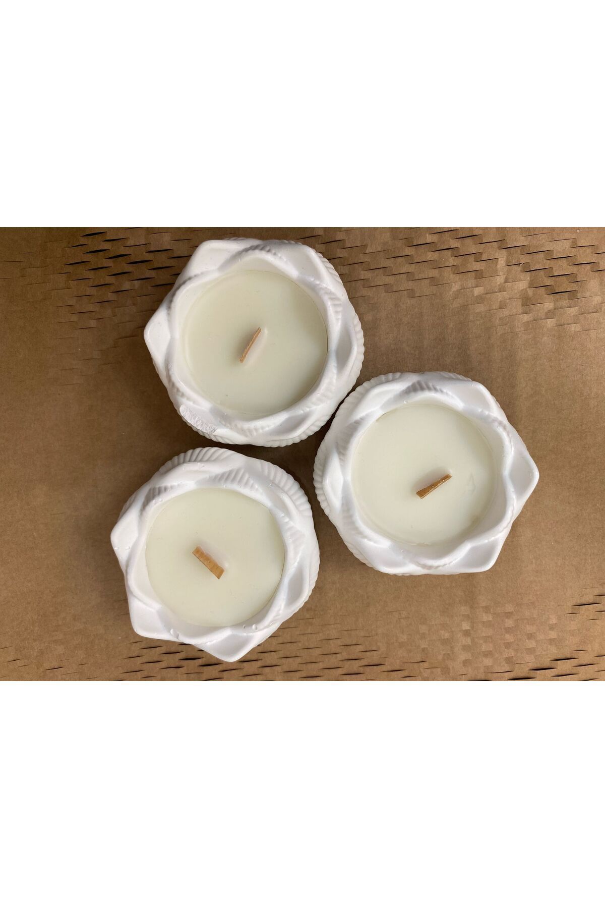 SerenityHaven Lotus Çiçek Taş Tozu Dekoratif Set