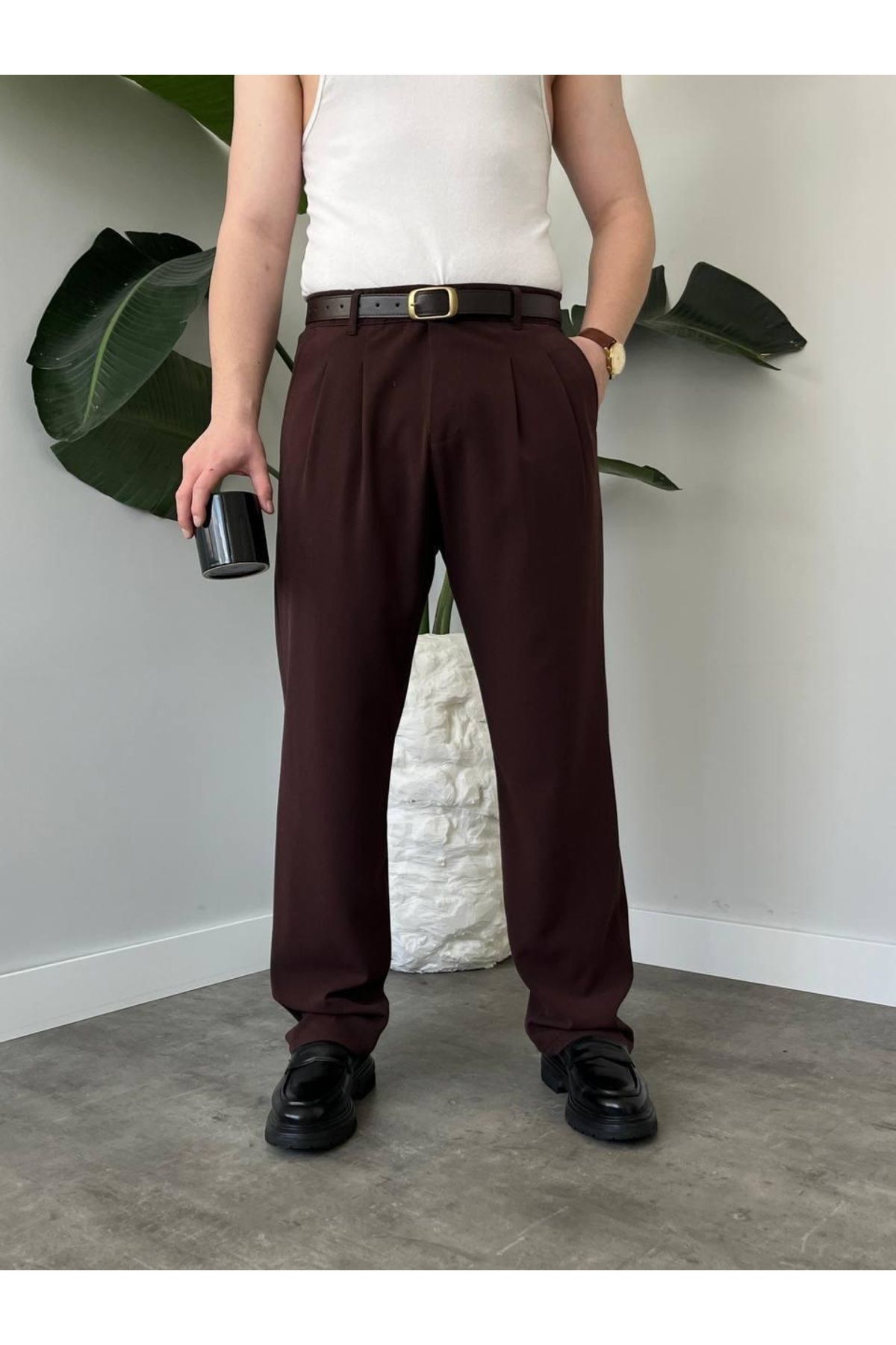 thewin Baggy Pantolon