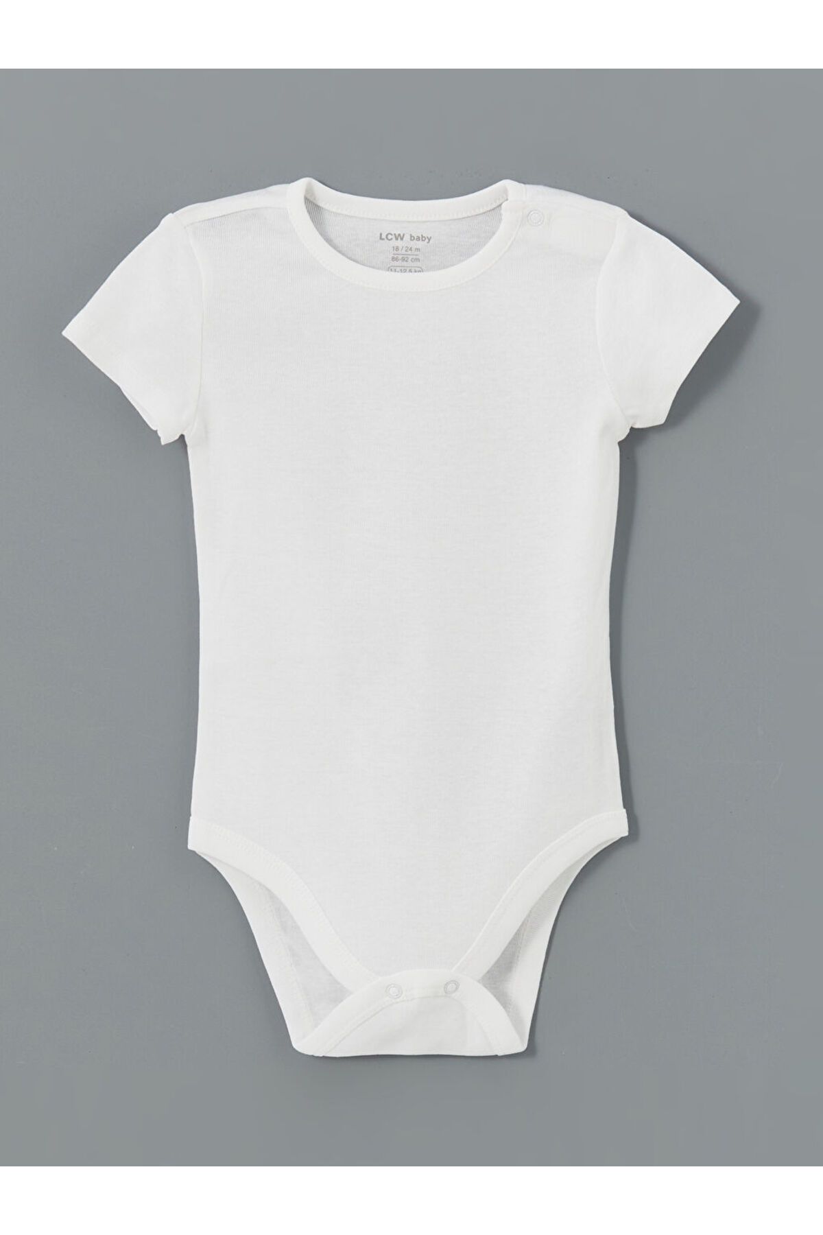LC Waikiki-New Season Organic Fabric Baby Girl Citcitli Bodysuit 2-Piece - S54529Z1 2