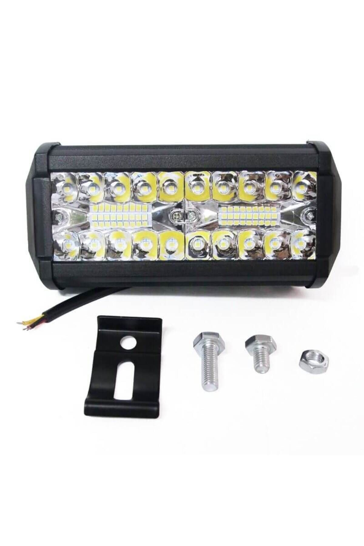 AUTOREY-Projector LED Bar Strobe 120W and 7000 Lumens with 5 Functions White and Yellow Light 8