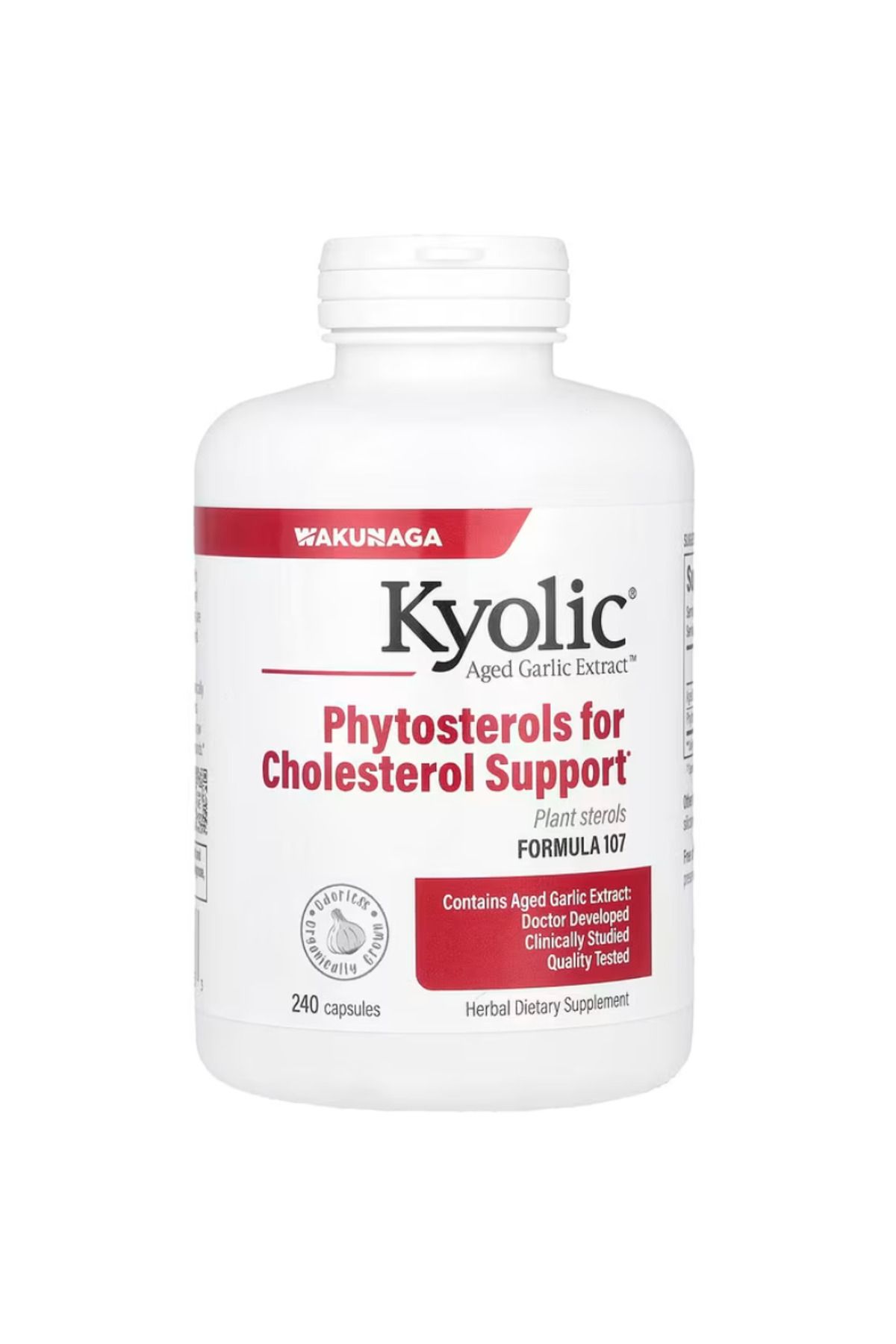 Kyolic , Aged Garlic Extract, Formula 107, 240 Capsules
