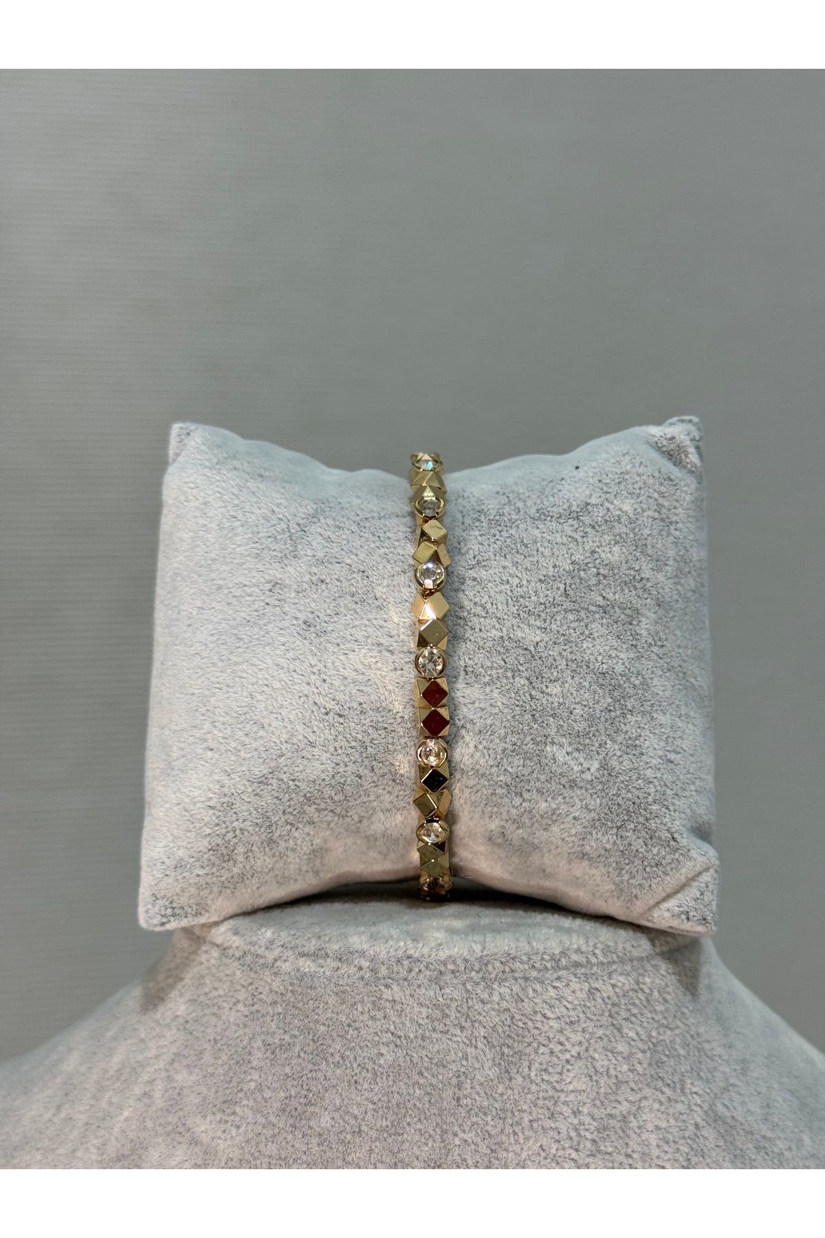 XUPING JEWELRY 316L zirkon taşlı çelik bileklik paslanmaz kararmaz