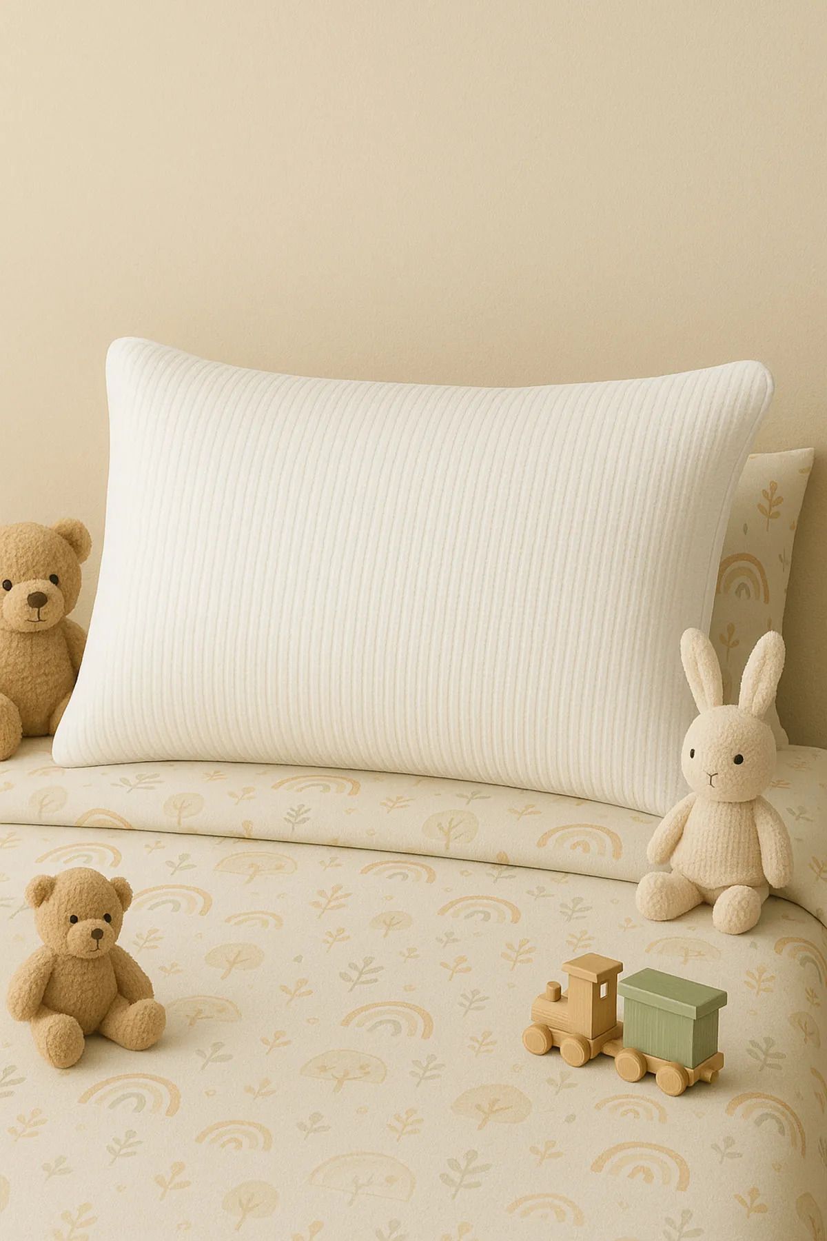 Talia Home 2 Adet Antialerjik Dolgulu Yastık Hava Geçirgen Özellikte 1000gr - 50x70cm