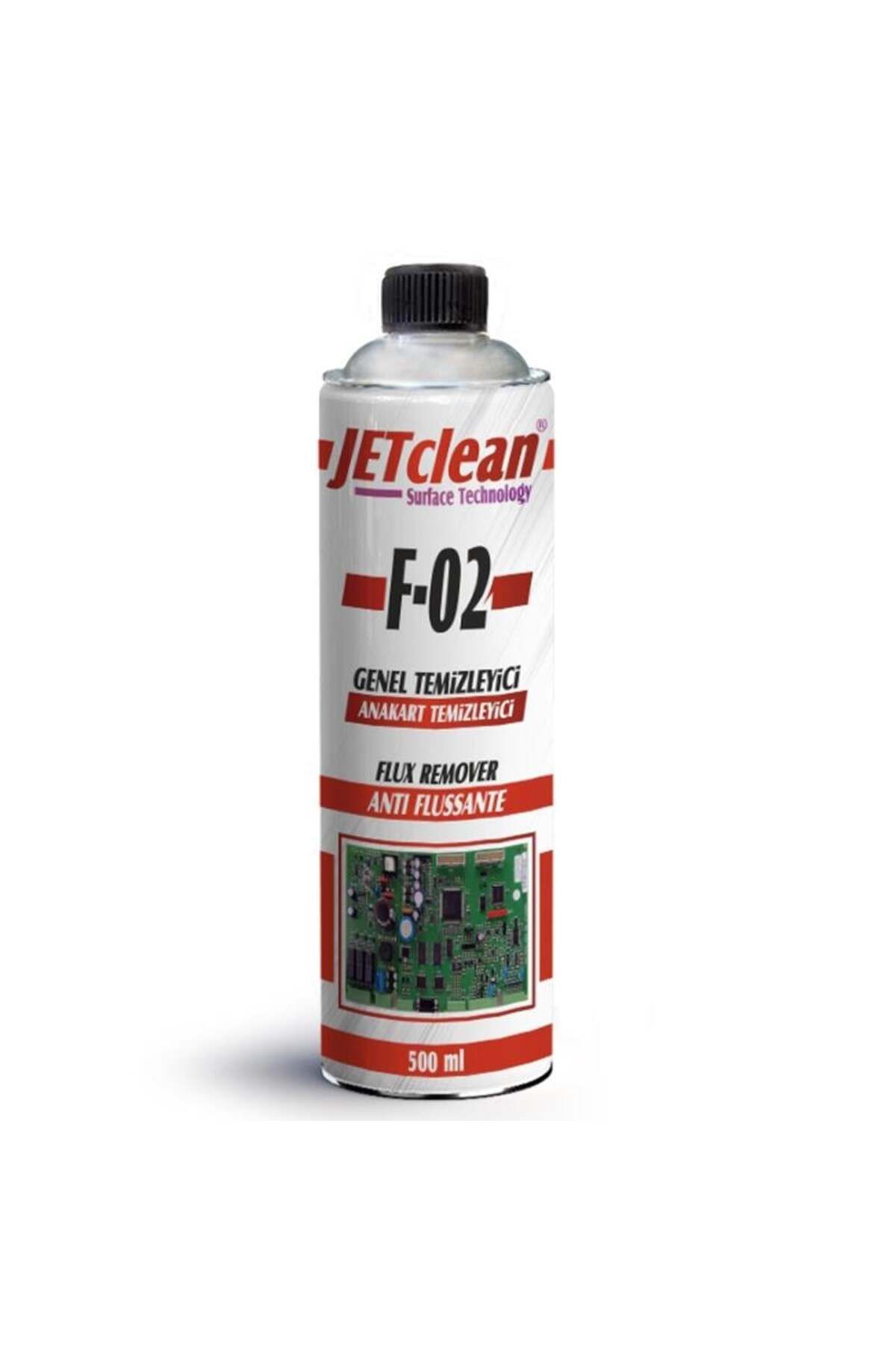 JetClean F-02 500 Ml Flux Anakart Temizleme Sıvısı