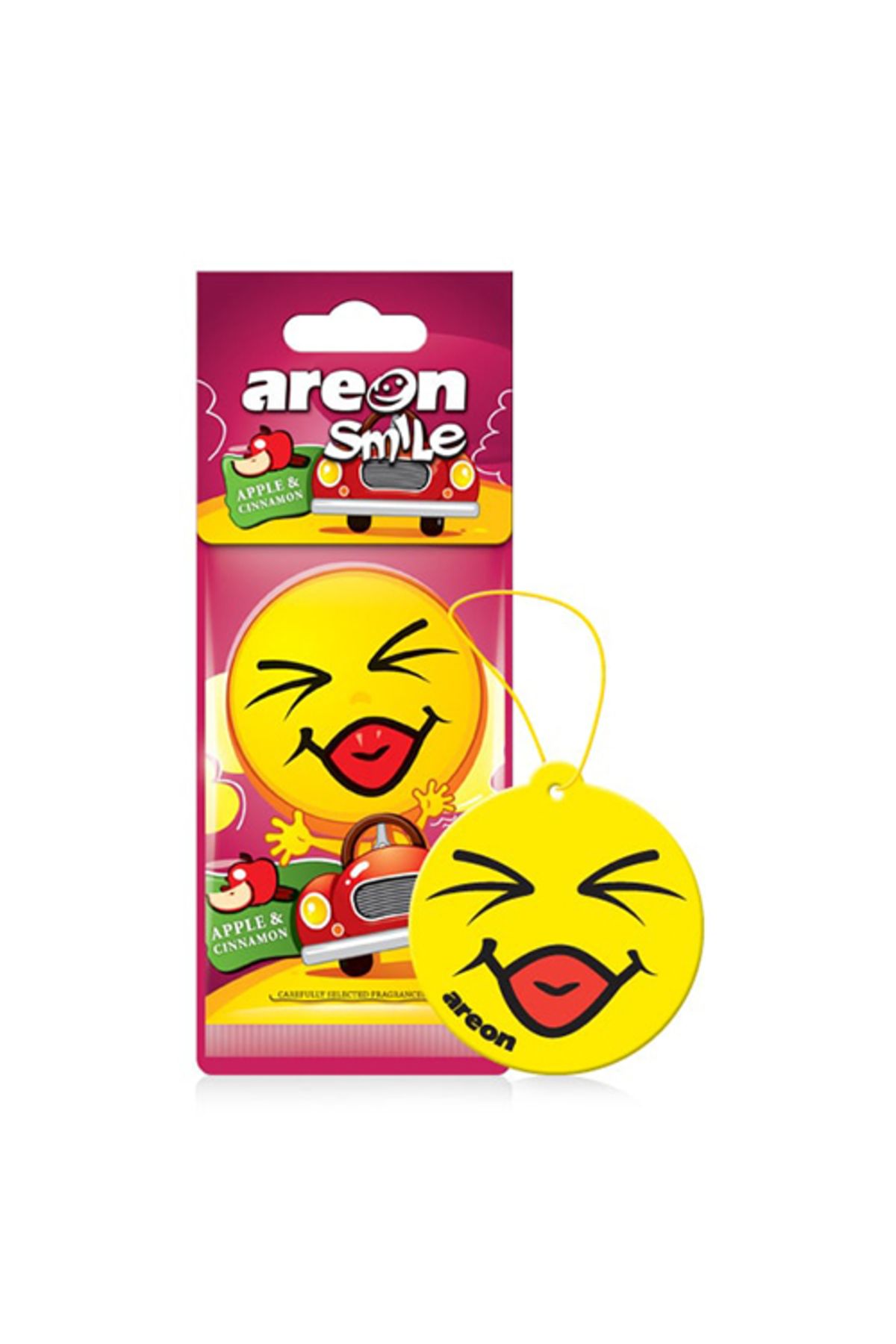 Areon Smile Dry Apple Cinnamon Oto Araç Kokusu