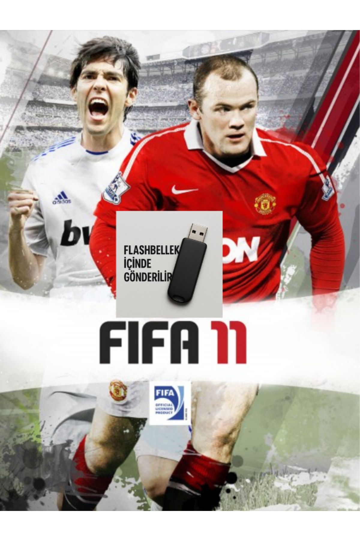 Tigdes 🎮 FIFA 2011 Full Türkçe PC Oyunu | Kuruluma Hazır Flash Bellek | Windows Uyumlu Futbol Oyunu