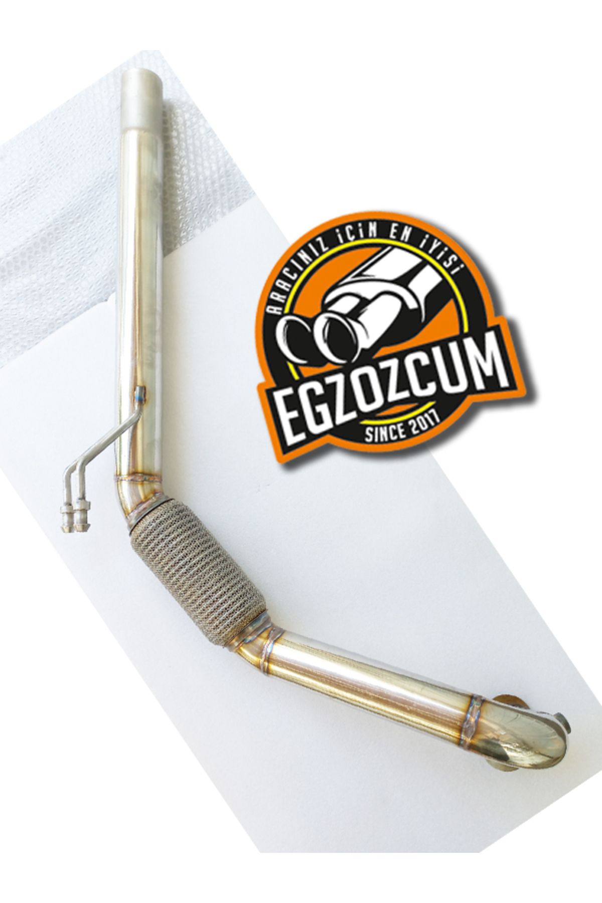 EGZOZCUM Volkswagen T-ROC downpipe Spiralli 1.5 TSI 2020 ye kadar uygun