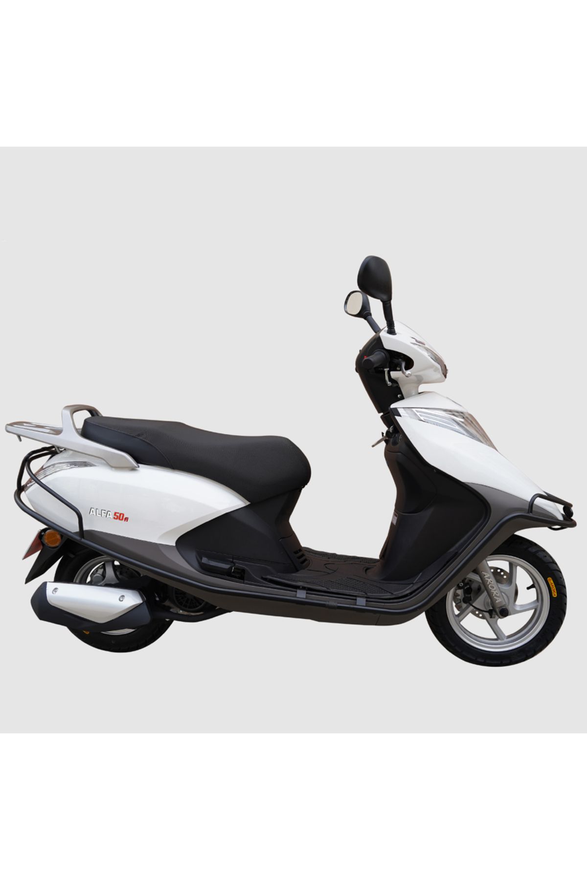 Arora Alfa 50 Benzinli Scooter - Beyaz