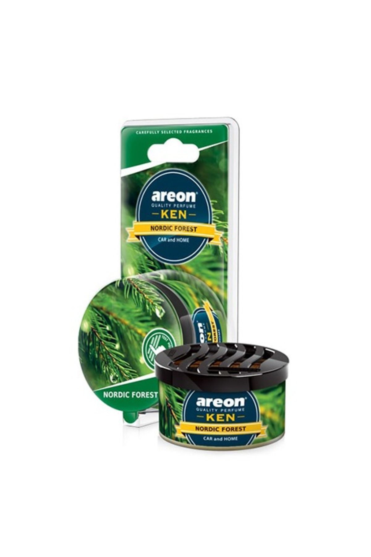 Areon Ken Blister Nordic Forest Bardaklik Oto Araç Kokusu