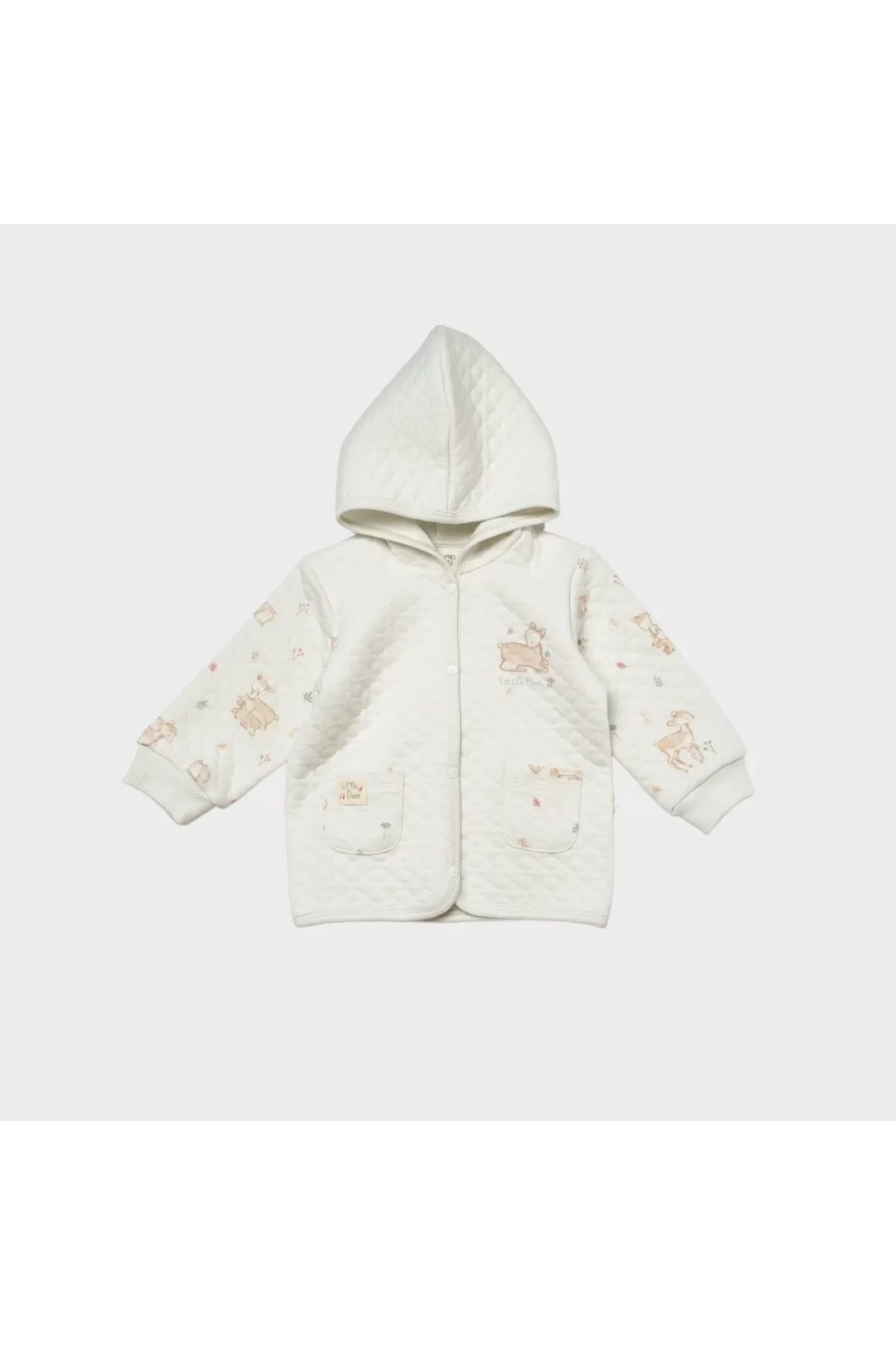 Mu Art Ahşap Little Deer Bebek Hırka Mint