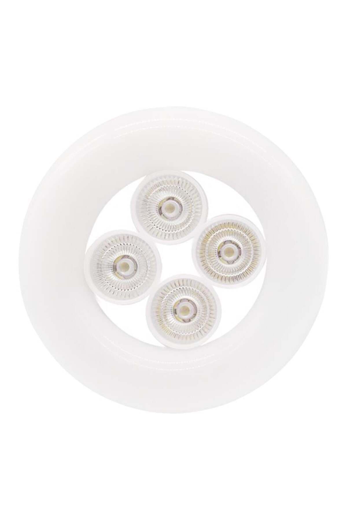 Powermaster Beyaz E27 Duy 48 Watt 4\'lü Ufo Led Lamba KK-902