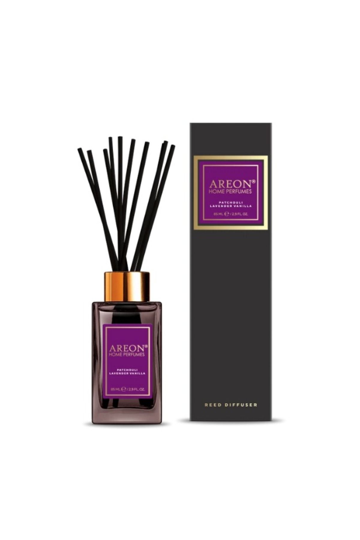 Areon Premium Patchouli Lavender Vanilla 85 Ml Bambu Çubuklu Oda Kokusu