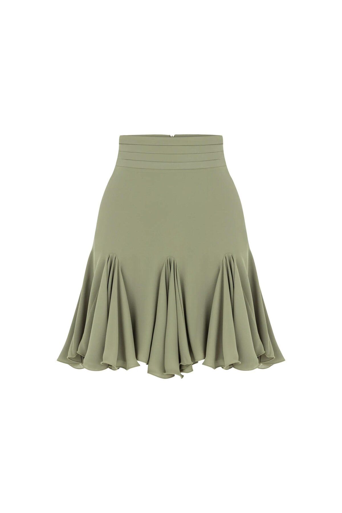 Tpc.Point Collection Kadın Yeşil Estrella Skirt Kısa Etek