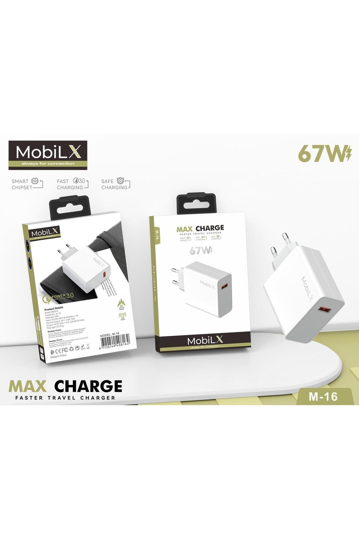 mobilx 670W Turbo Max Turbo Şarj