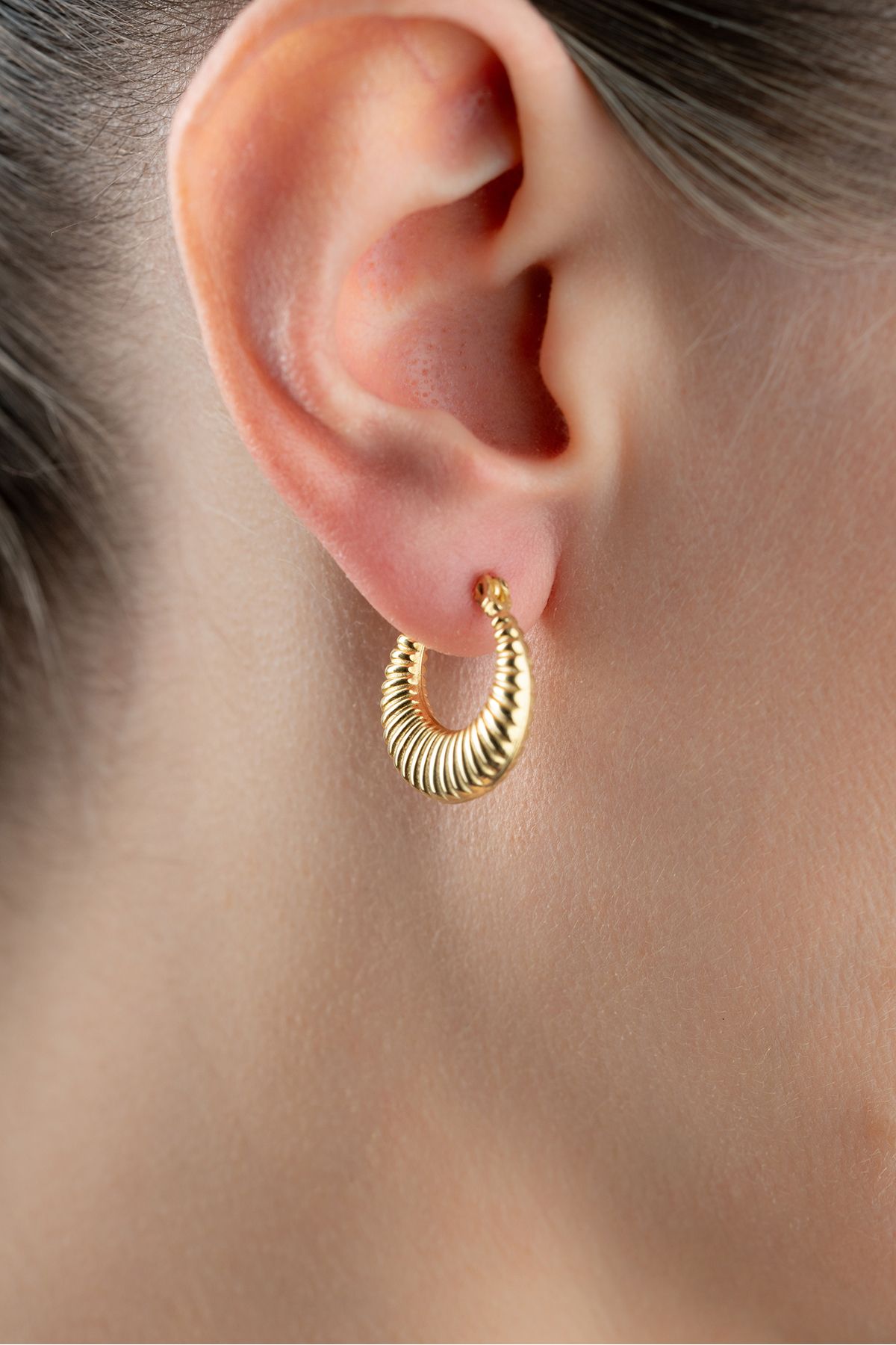Silvano Jewelry 925 Ayar Gümüş Trend Küpe