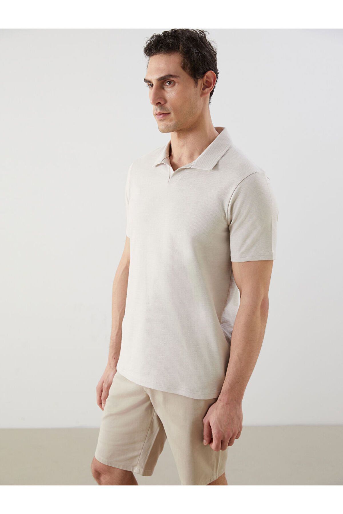 LC Waikiki Yeni Sezon Polo Yaka Kisa Kollu Erkek Tisort - S5FF57Z8