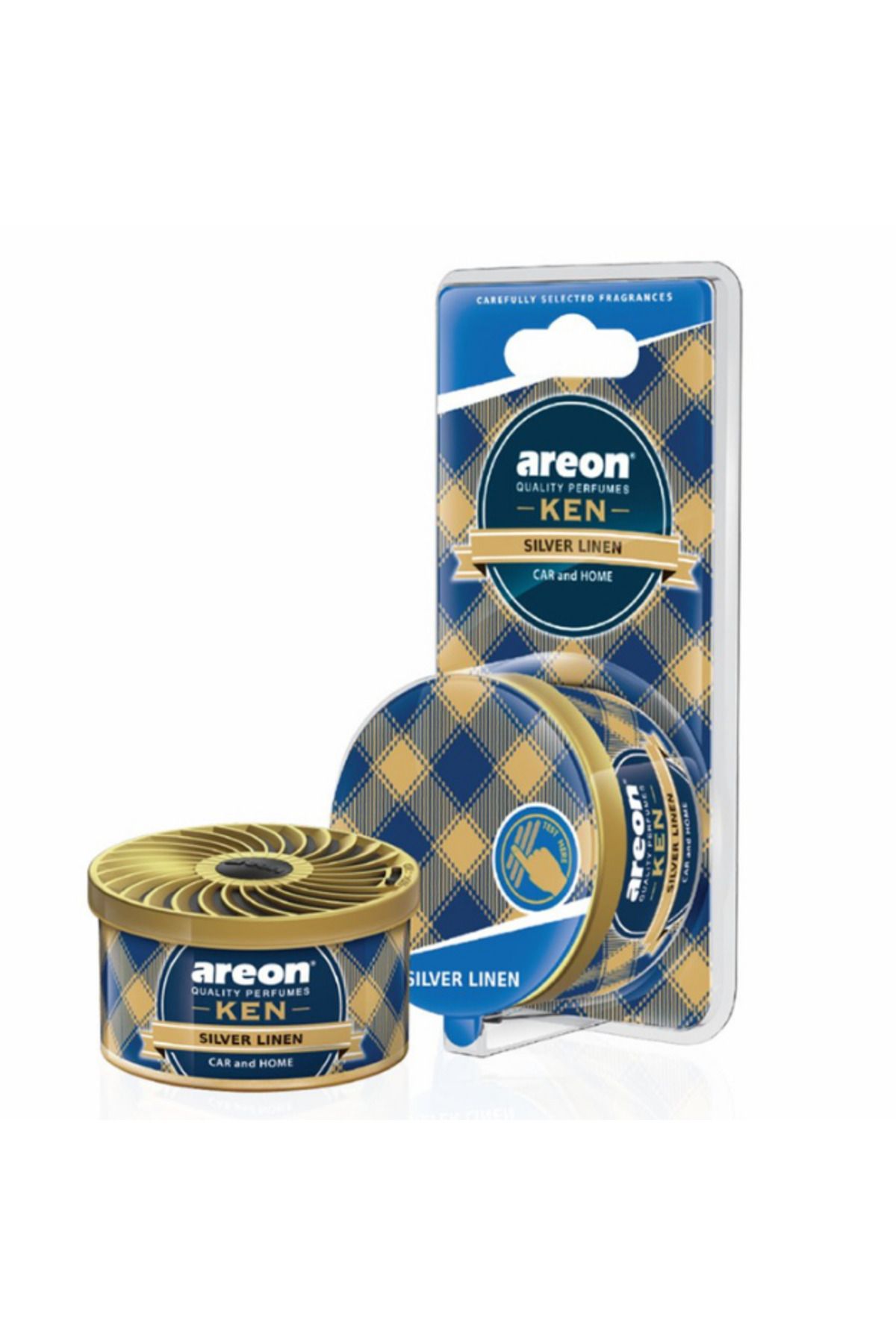 Areon Ken Blister Silver Linen Bardaklik Oto Araç Kokusu
