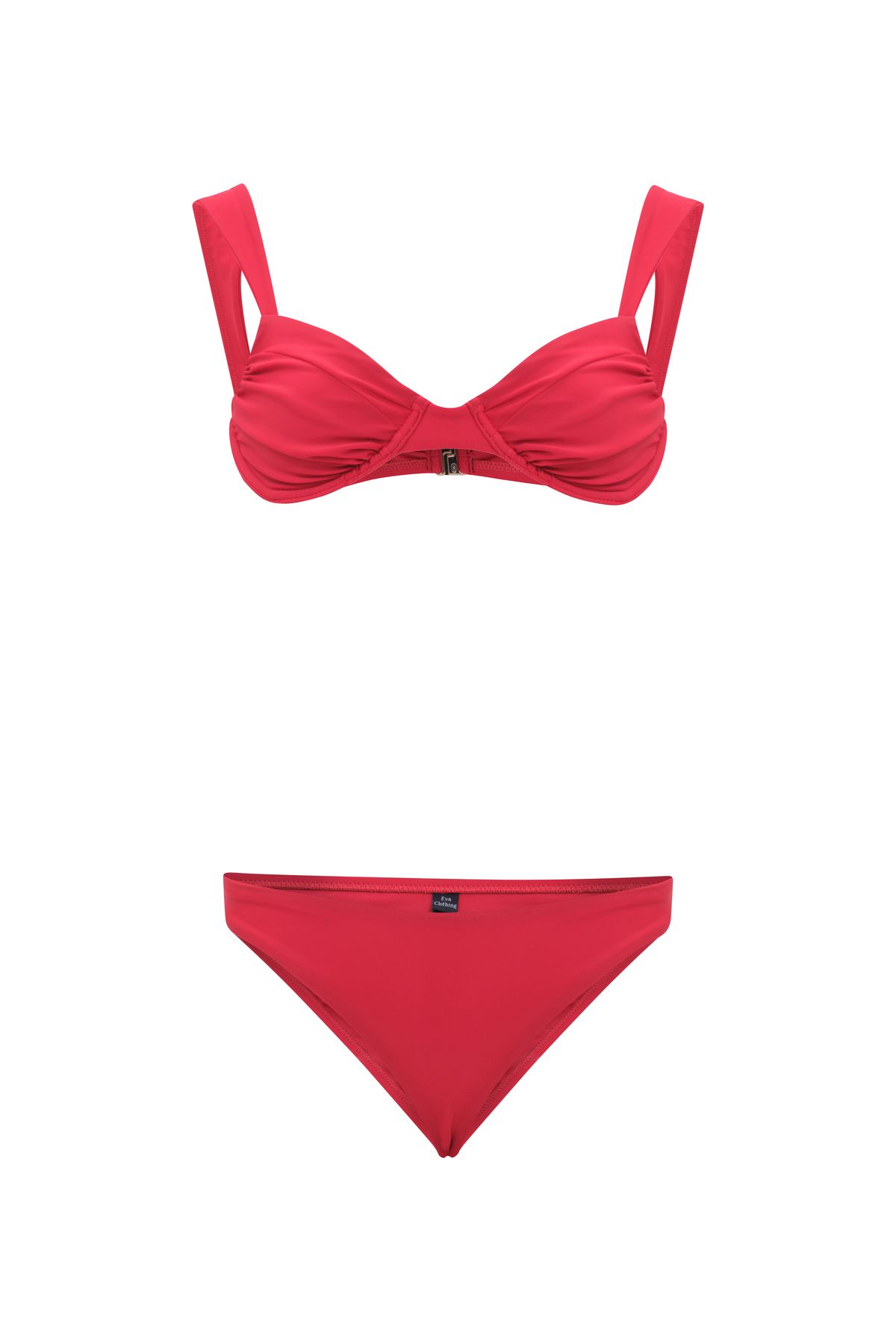 eva clothing Kadın Kırmızı Bikini Takımı