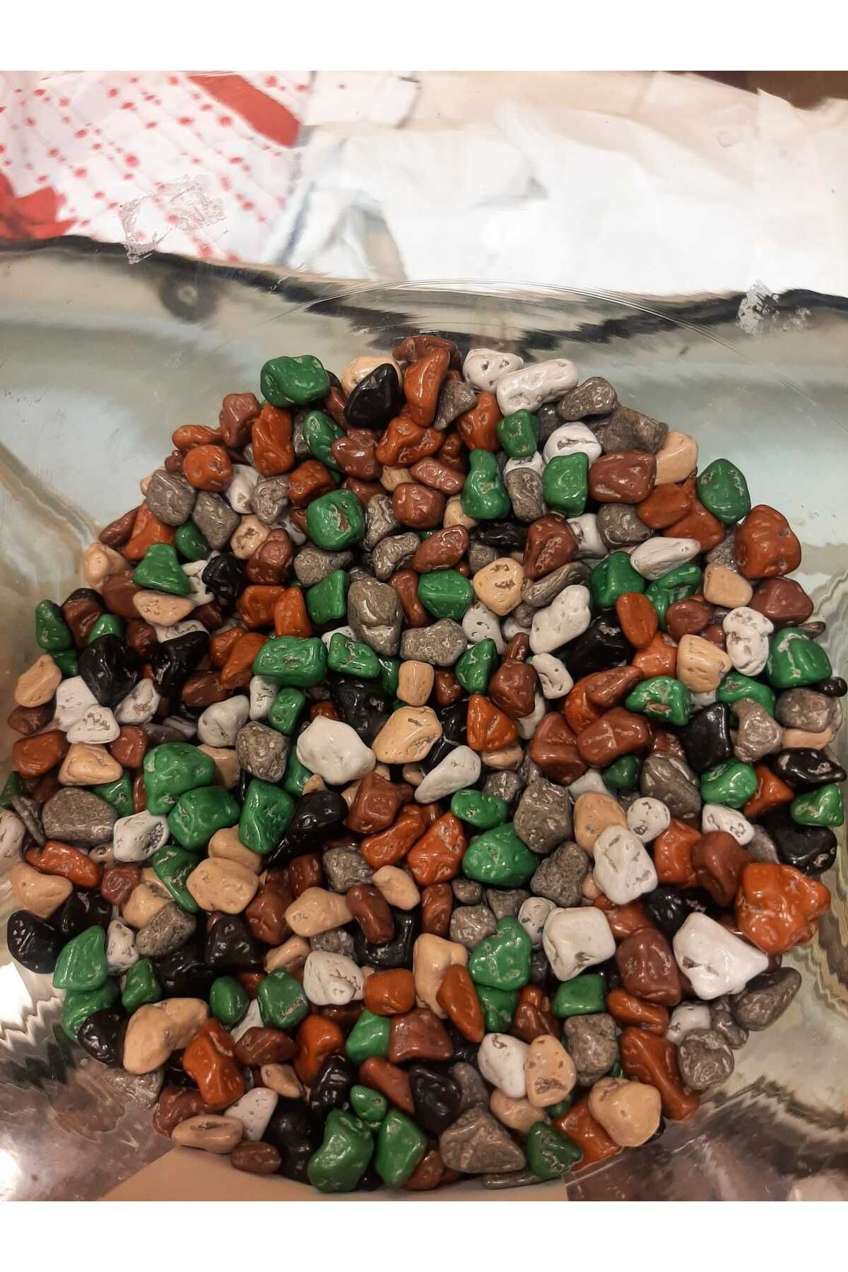 EKİN DEMİR Karışık Renkli Çakıl Taşı Çikolata 250 Gr