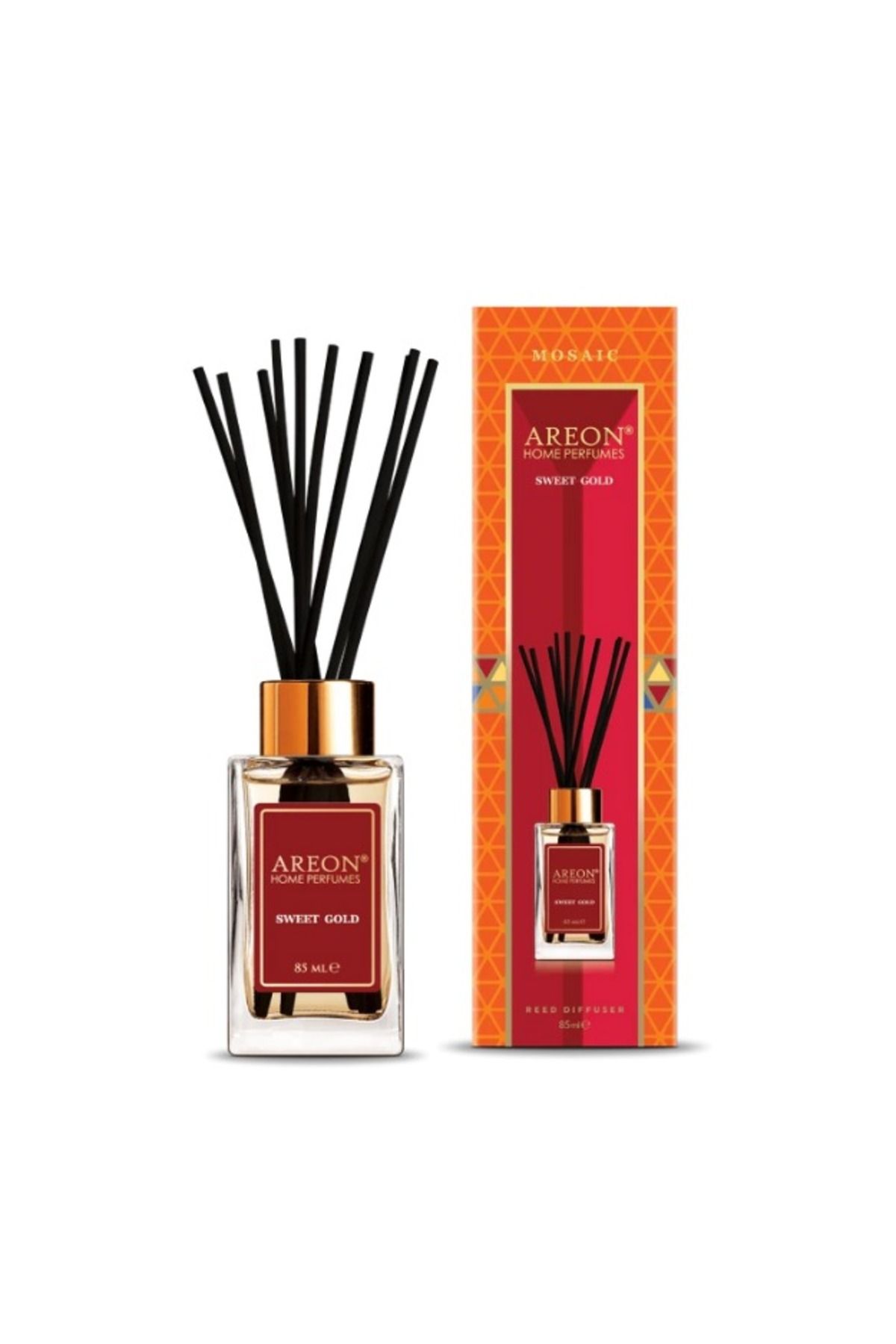 Areon Mosaic Sweet Gold 85 Ml Bambu Çubuklu Oda Kokusu