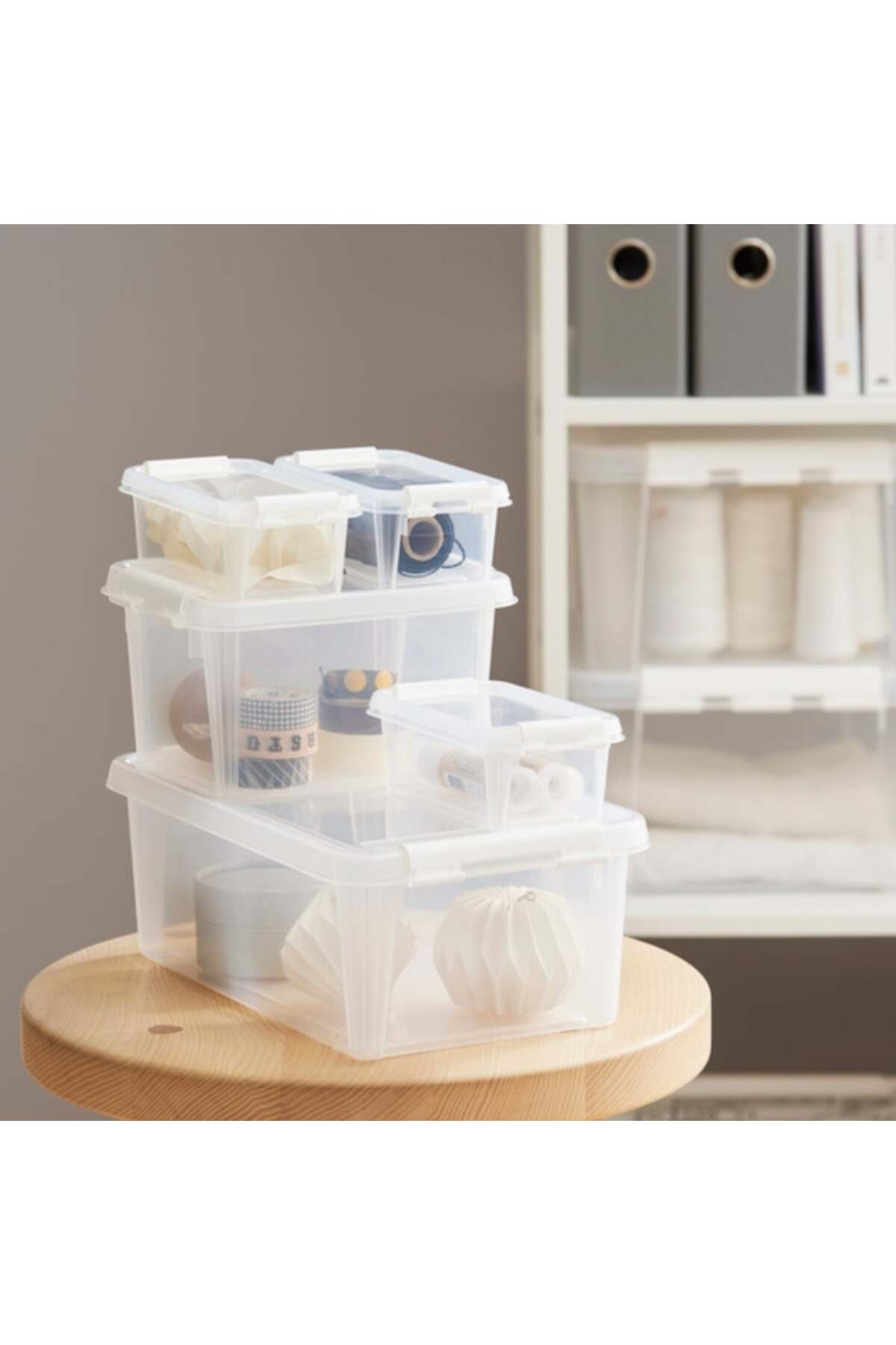 Orthex-Storage and organization box, with lid, SmartStore Home 3, BPA-free plastic, 21x17x15 cm 7
