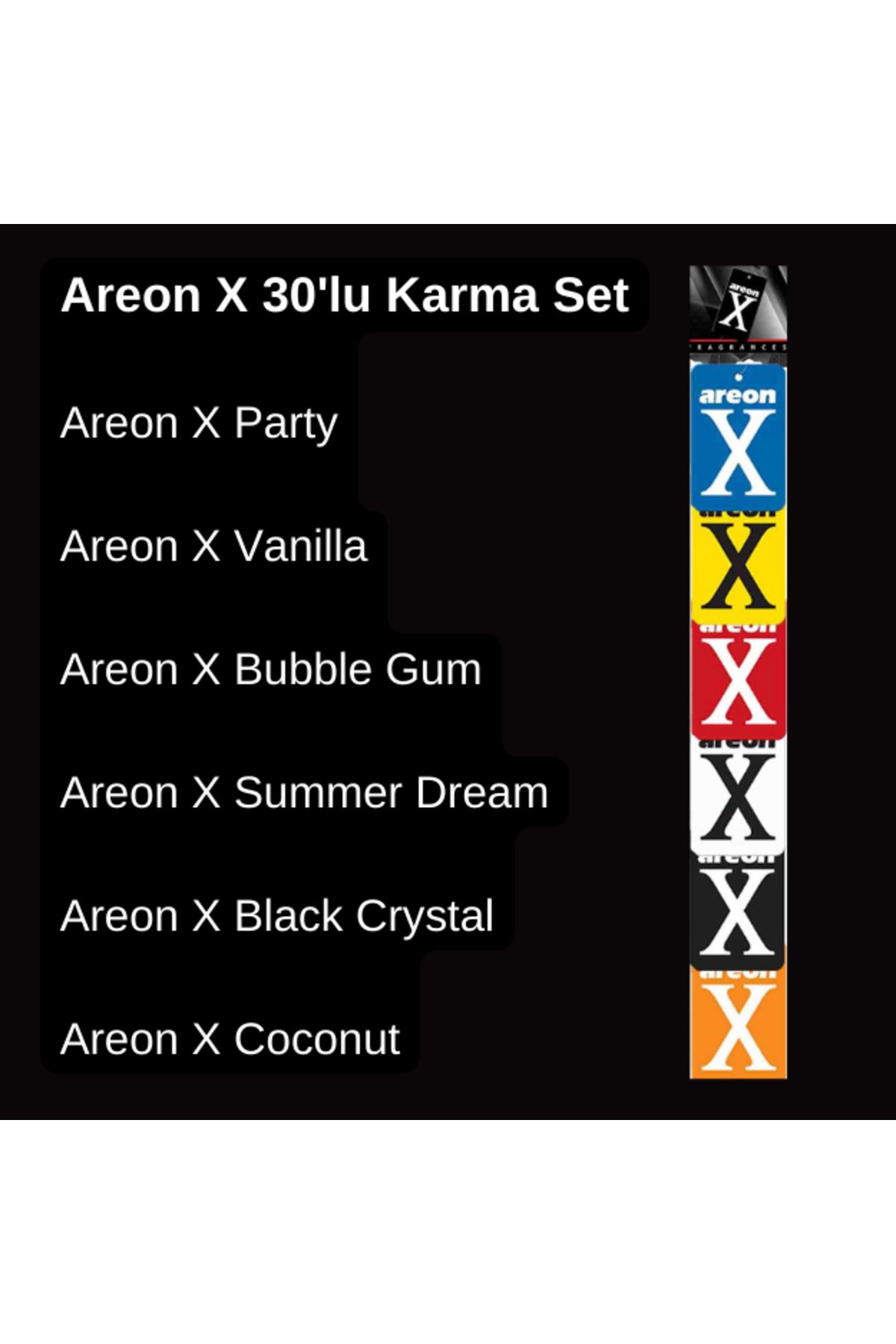 Areon X Display 30'lu Karma Set