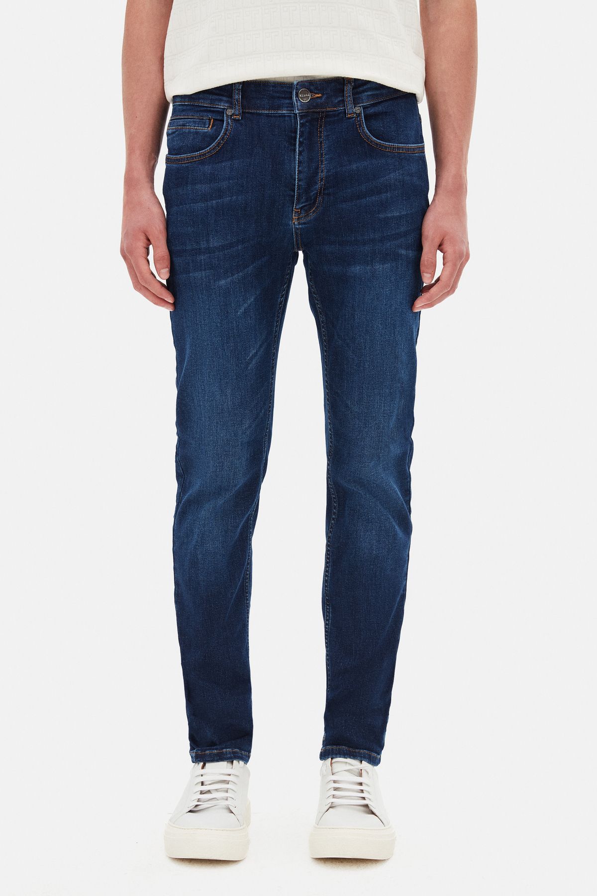 Tween Super Slim Fit Lacivert Denim Pantolon