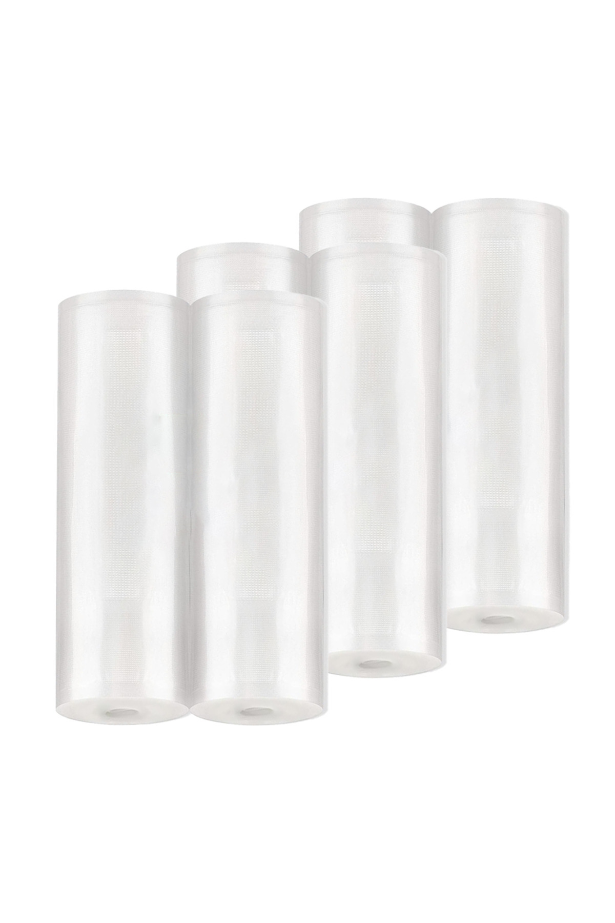 Teno Set De 6 Role Folii Pentru Vidat Universale Teno , 5m X 17cm, Transparente - One Size